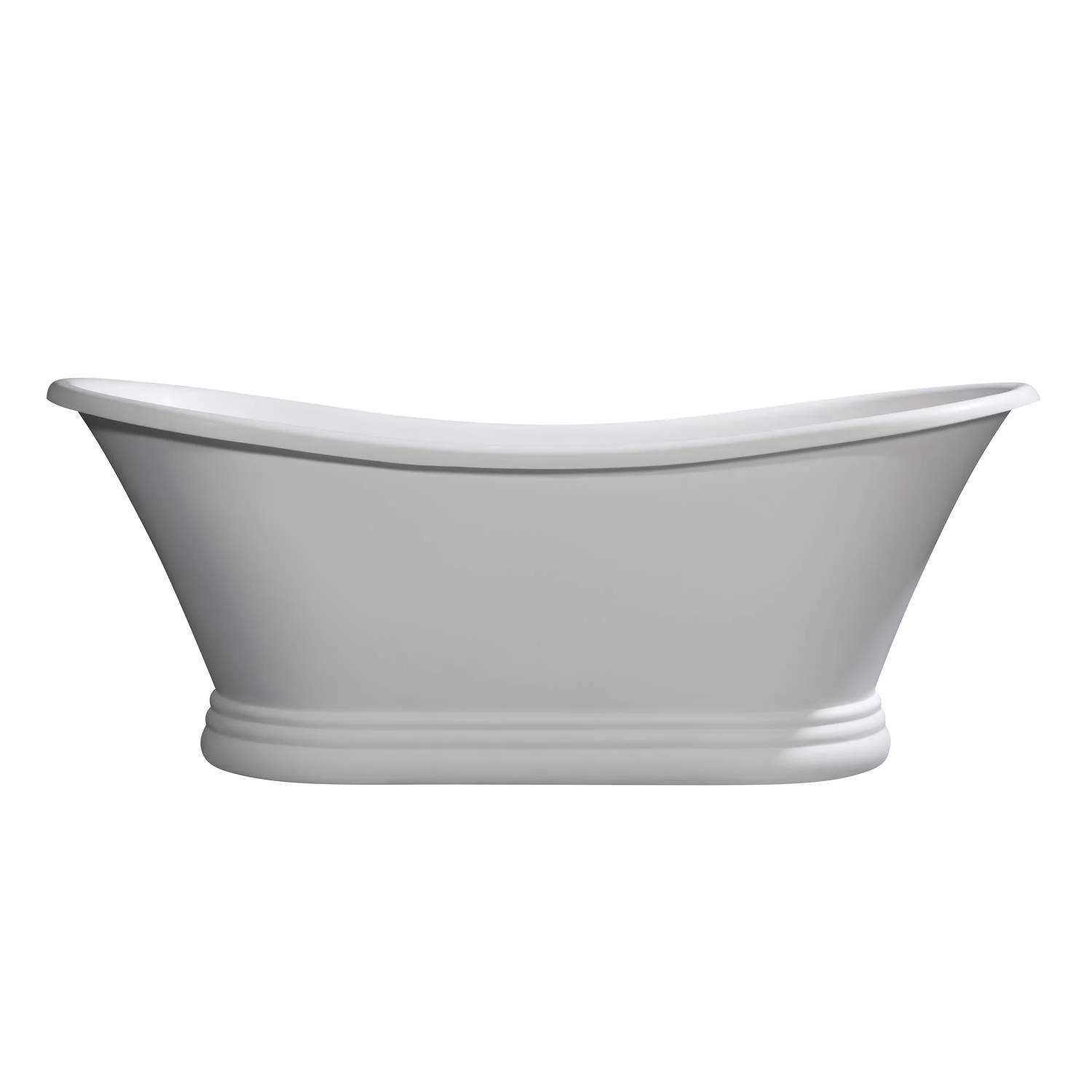 ALFI AB9950 67 inch Matte Pedestal Resin Bathtub - image 3