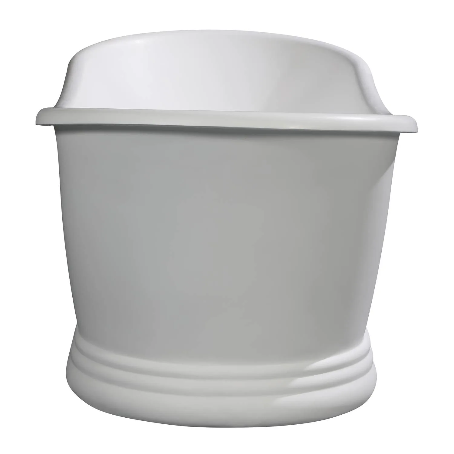 ALFI AB9950 67 inch Matte Pedestal Resin Bathtub - image 6