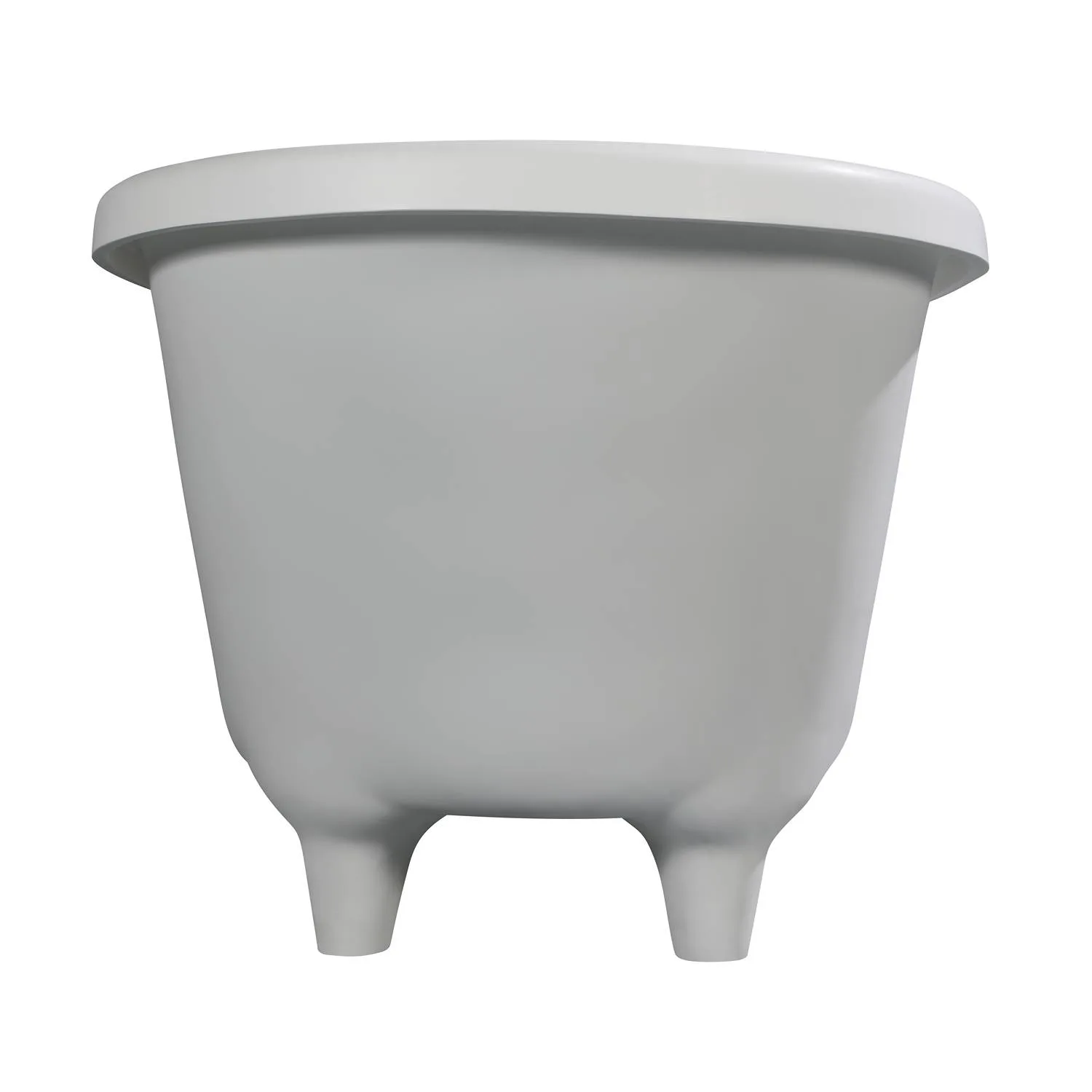 ALFI AB9960 67 inch Matte Clawfoot Resin Bathtub - image 4