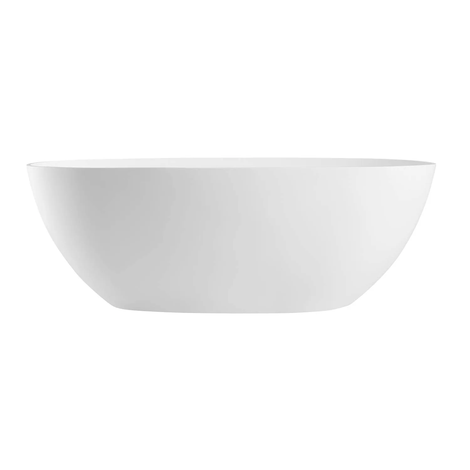 ALFI AB9975 59 inch Oval Resin Soaking Bathtub - image 3