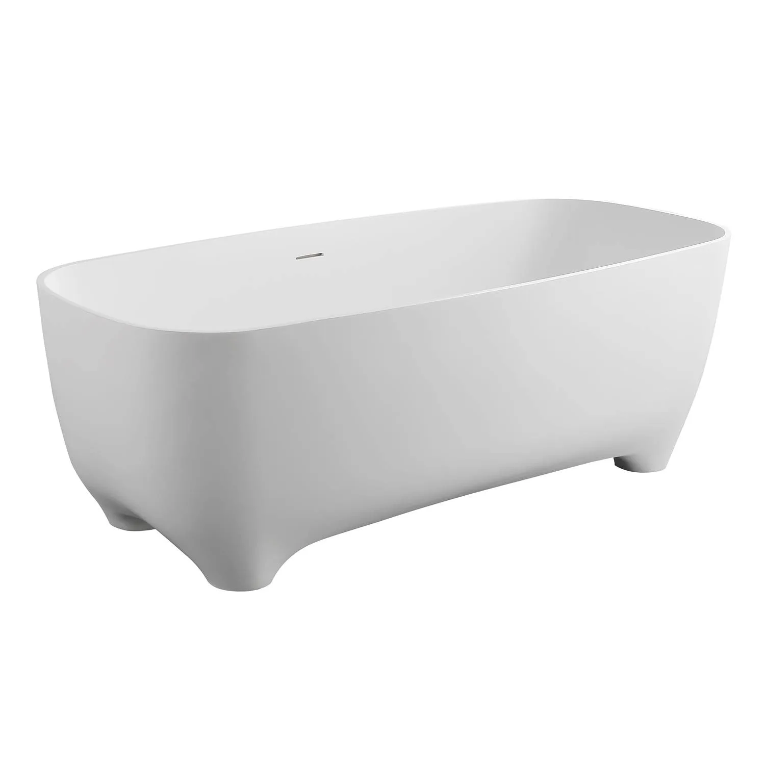 ALFI AB9980 67 inch Matte Resin Bathtub