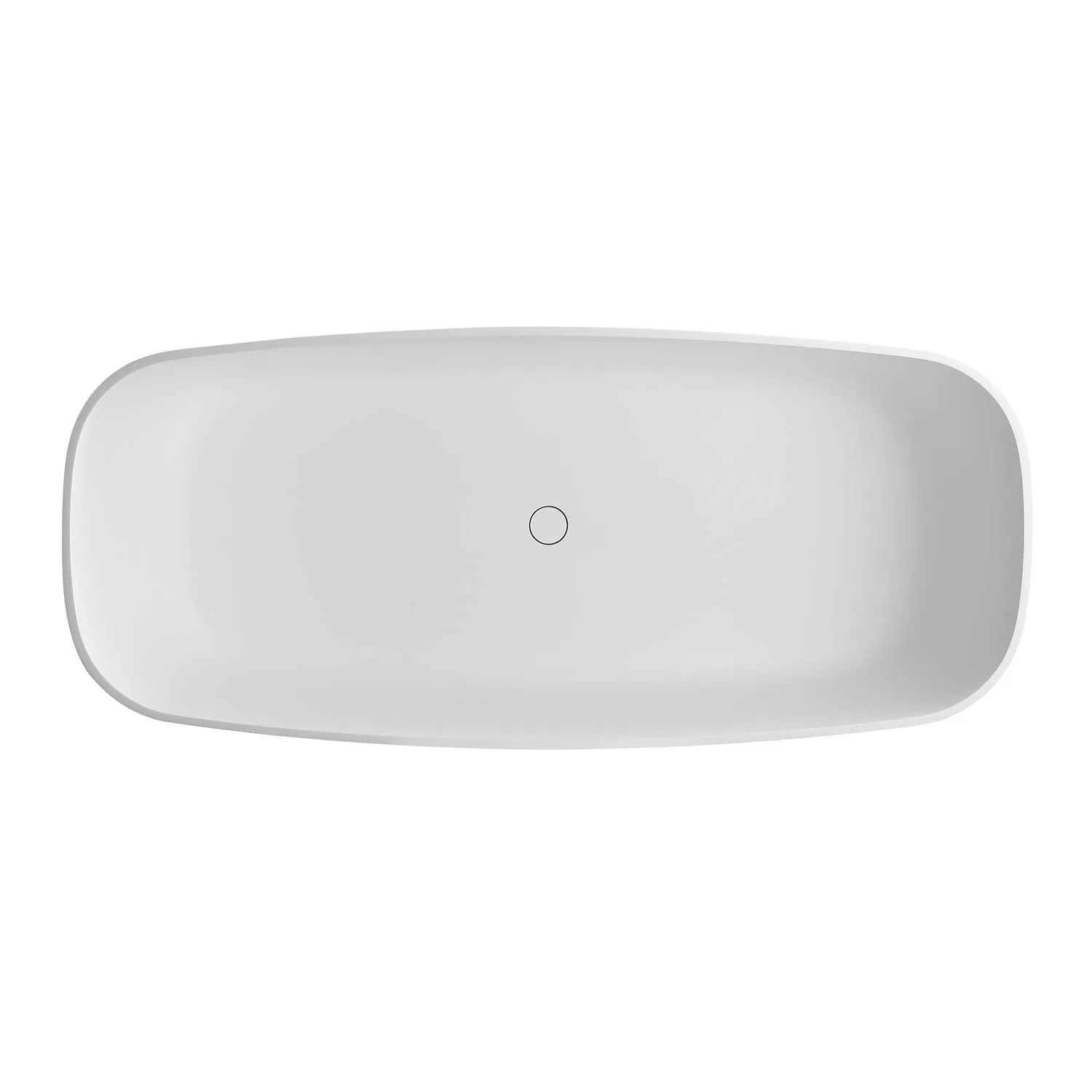 ALFI AB9980 67 inch Matte Resin Bathtub - image 3