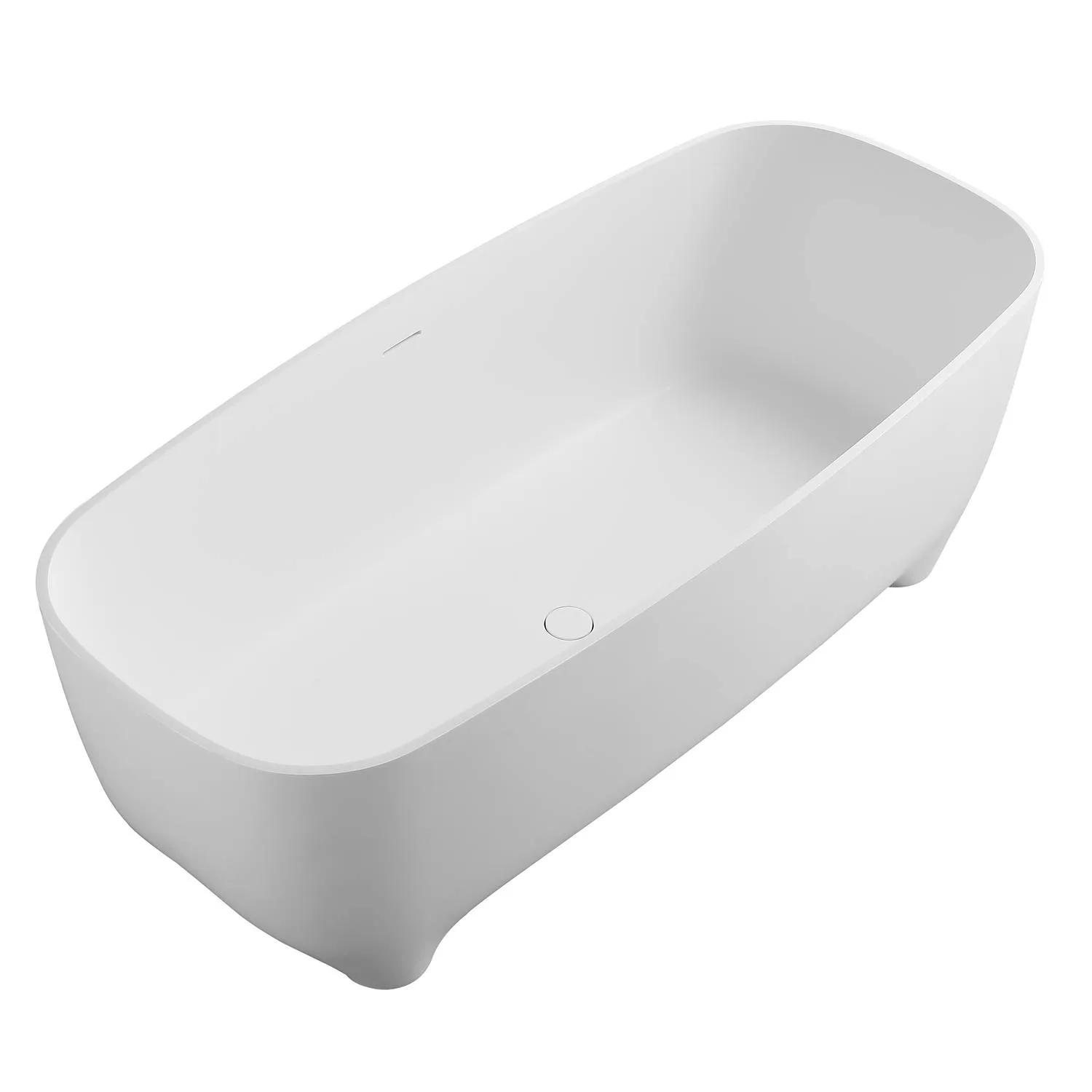 ALFI AB9980 67 inch Matte Resin Bathtub - image 5