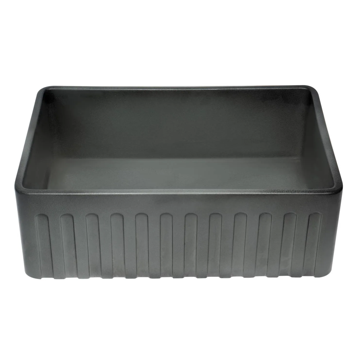 ALFI ABCO3020SB 30 inch Concrete Fireclay Farm Kitchen Sink - image 2
