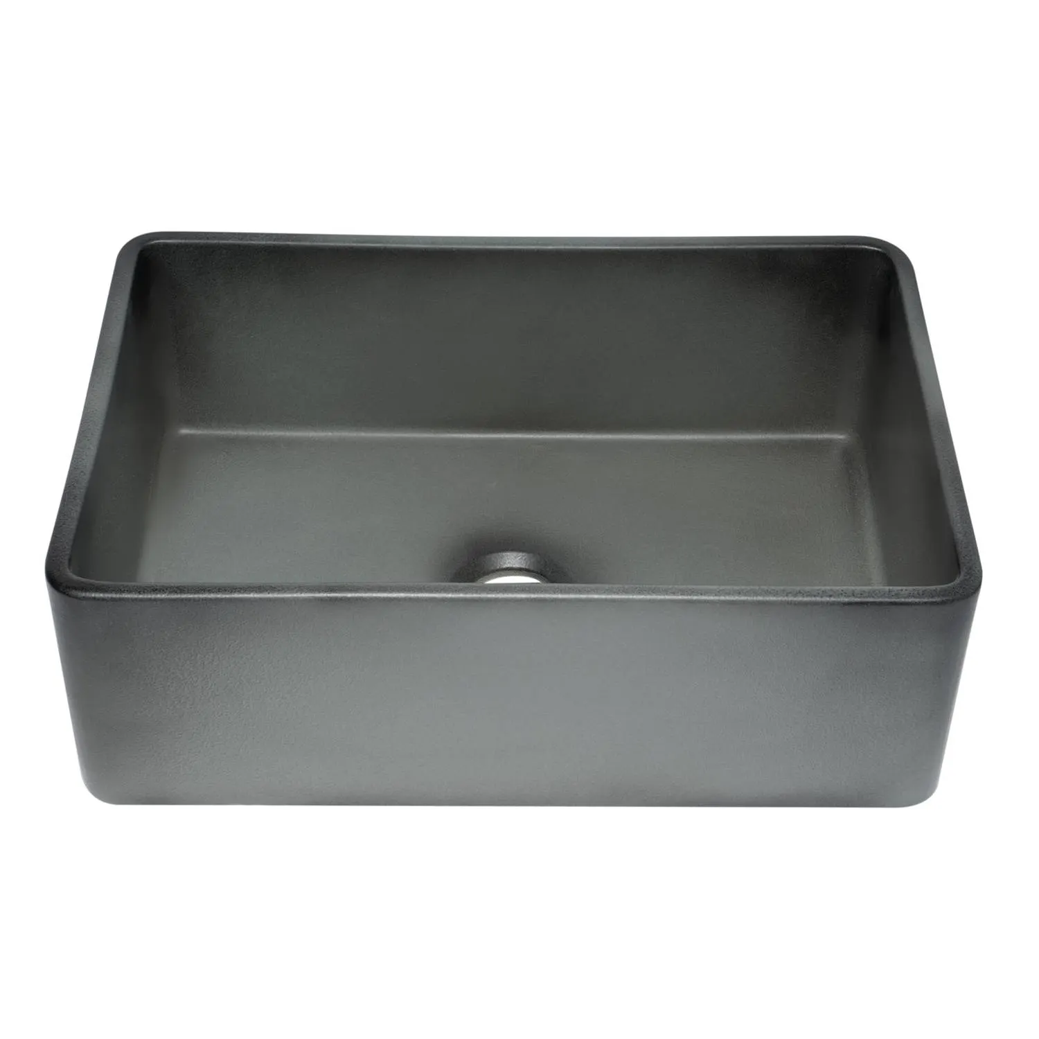 ALFI ABCO3020SB 30 inch Concrete Fireclay Farm Kitchen Sink - image 6