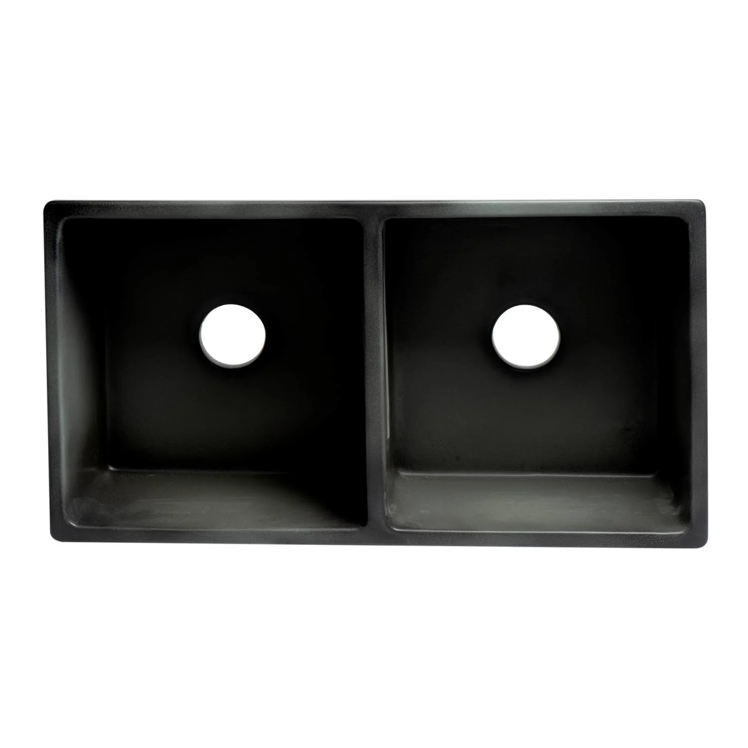 ALFI ABCO3318DB 33 in Concrete Double Bowl Fireclay Farm Kitchen Sink - image 3