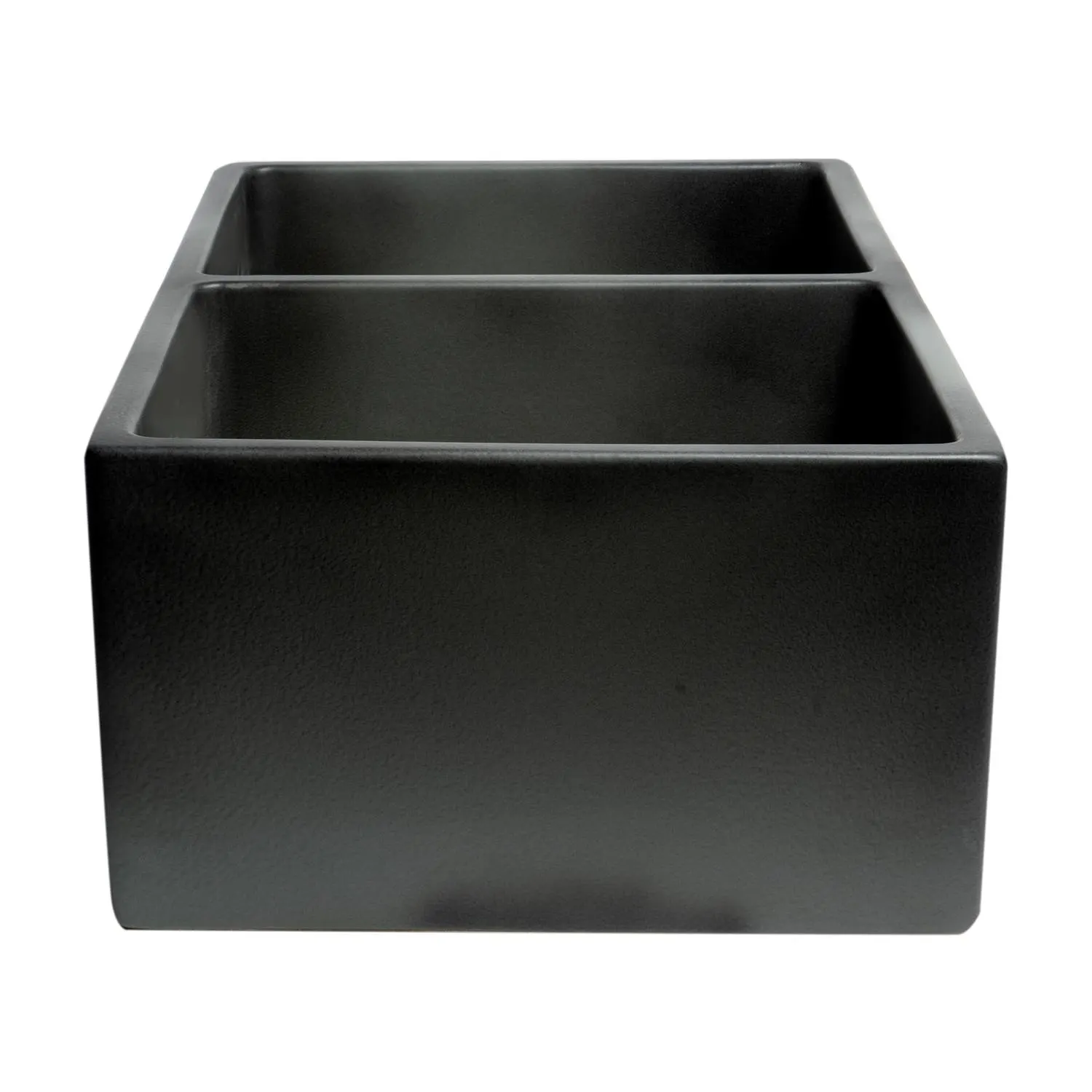 ALFI ABCO3318DB 33 in Concrete Double Bowl Fireclay Farm Kitchen Sink - image 4