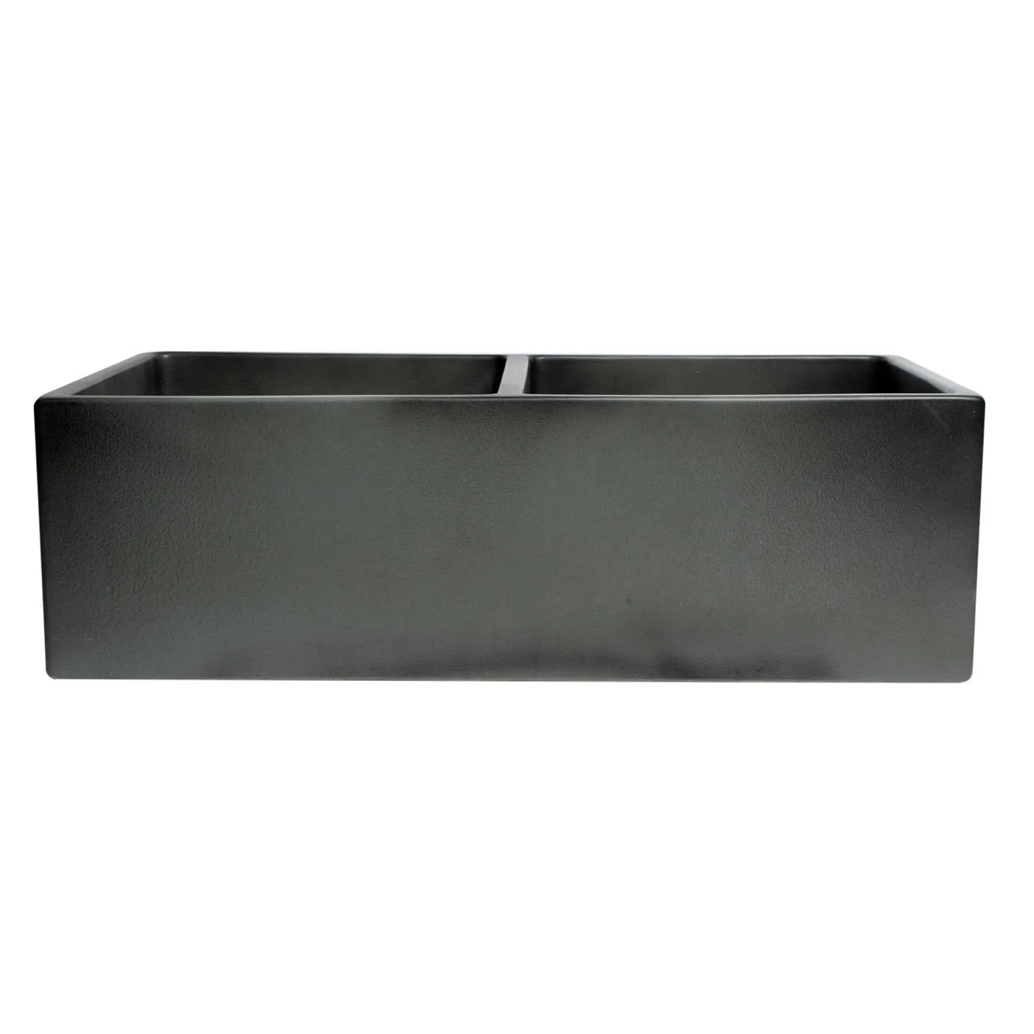 ALFI ABCO3318DB 33 in Concrete Double Bowl Fireclay Farm Kitchen Sink - image 5