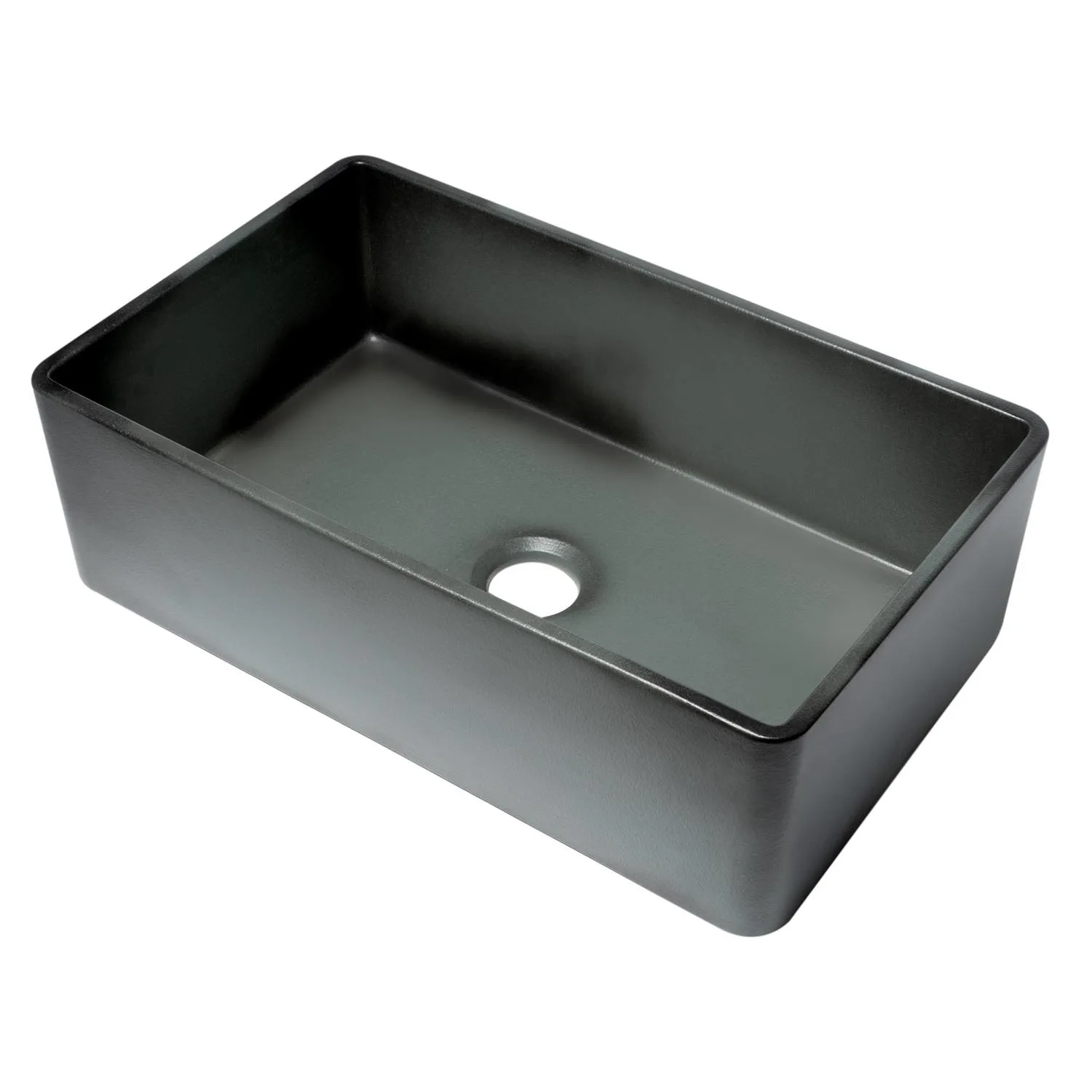 ALFI ABCO3320SB 33 inch Concrete Fireclay Farm Kitchen Sink