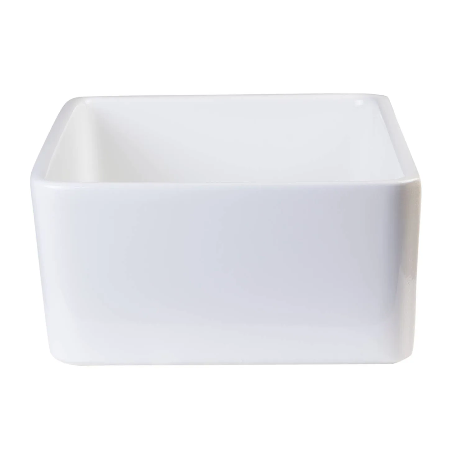 ALFI AB503 23 inch Single Bowl Fireclay Farm Kitchen Sink - image 2