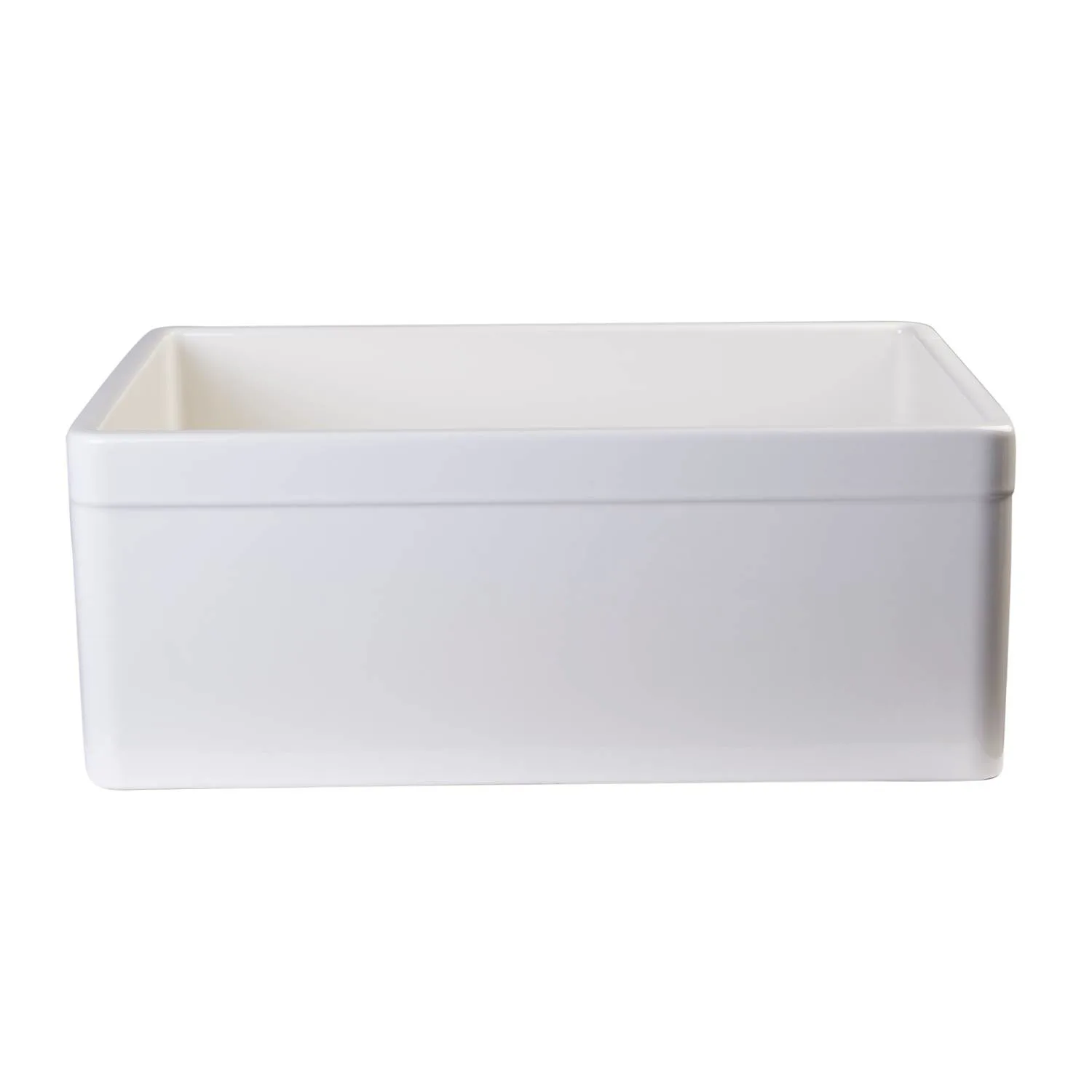 ALFI AB506 26 inch Single Bowl Fireclay Farm Kitchen Sink - image 4