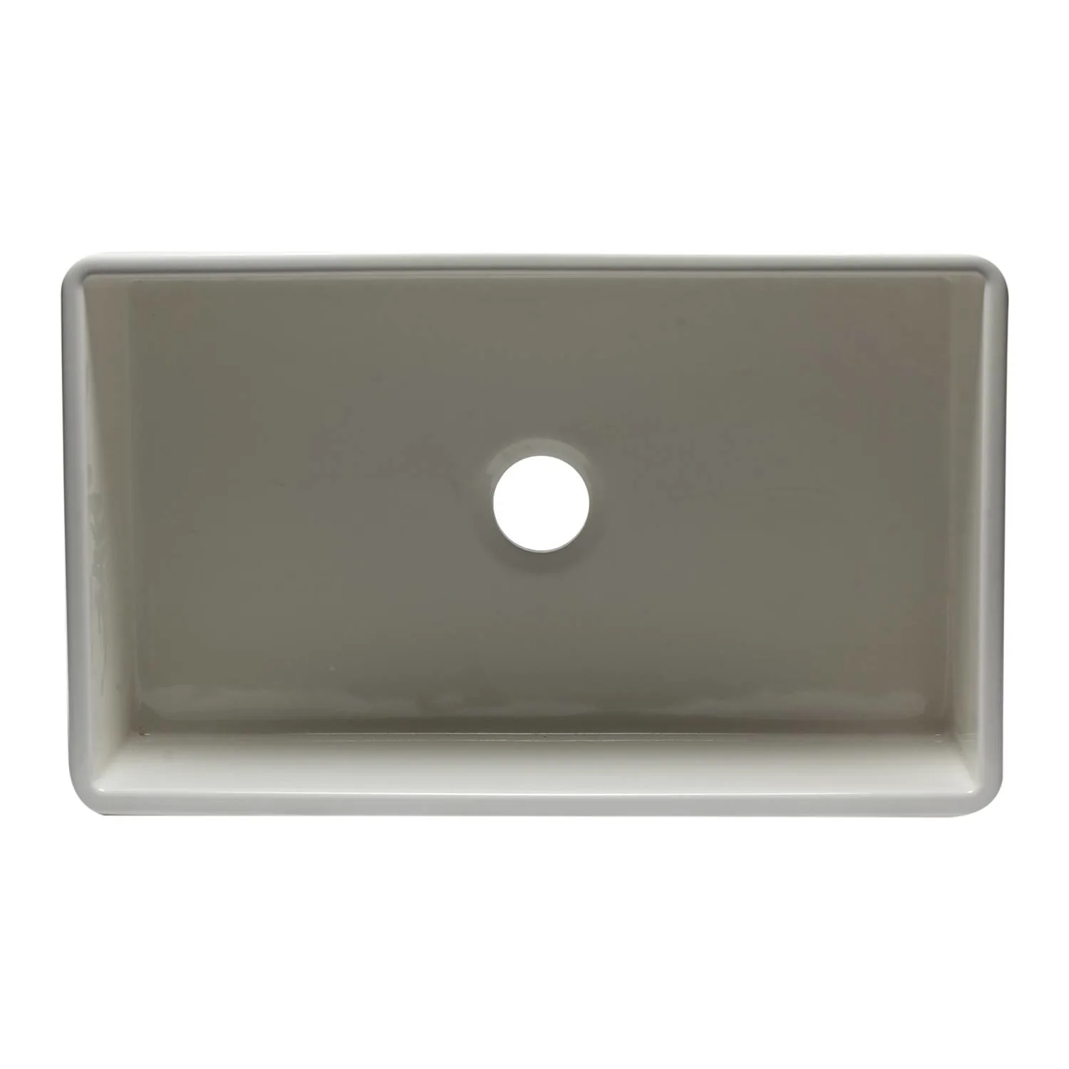 ALFI AB532 33 inch Fluted Single Bowl Fireclay Farm Kitchen Sink - image 4