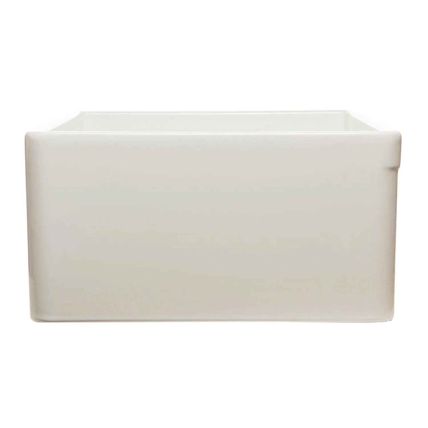 ALFI AB533 33 inch Smooth Single Bowl Fireclay Farm Kitchen Sink - image 4
