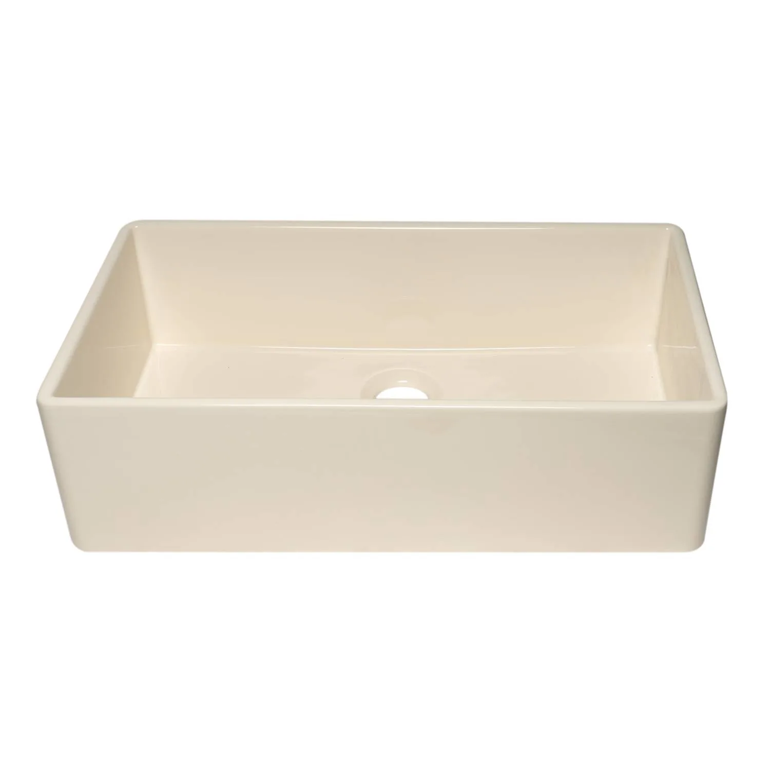 ALFI AB536 36 inch Smooth Single Bowl Fireclay Farm Kitchen Sink - image 4