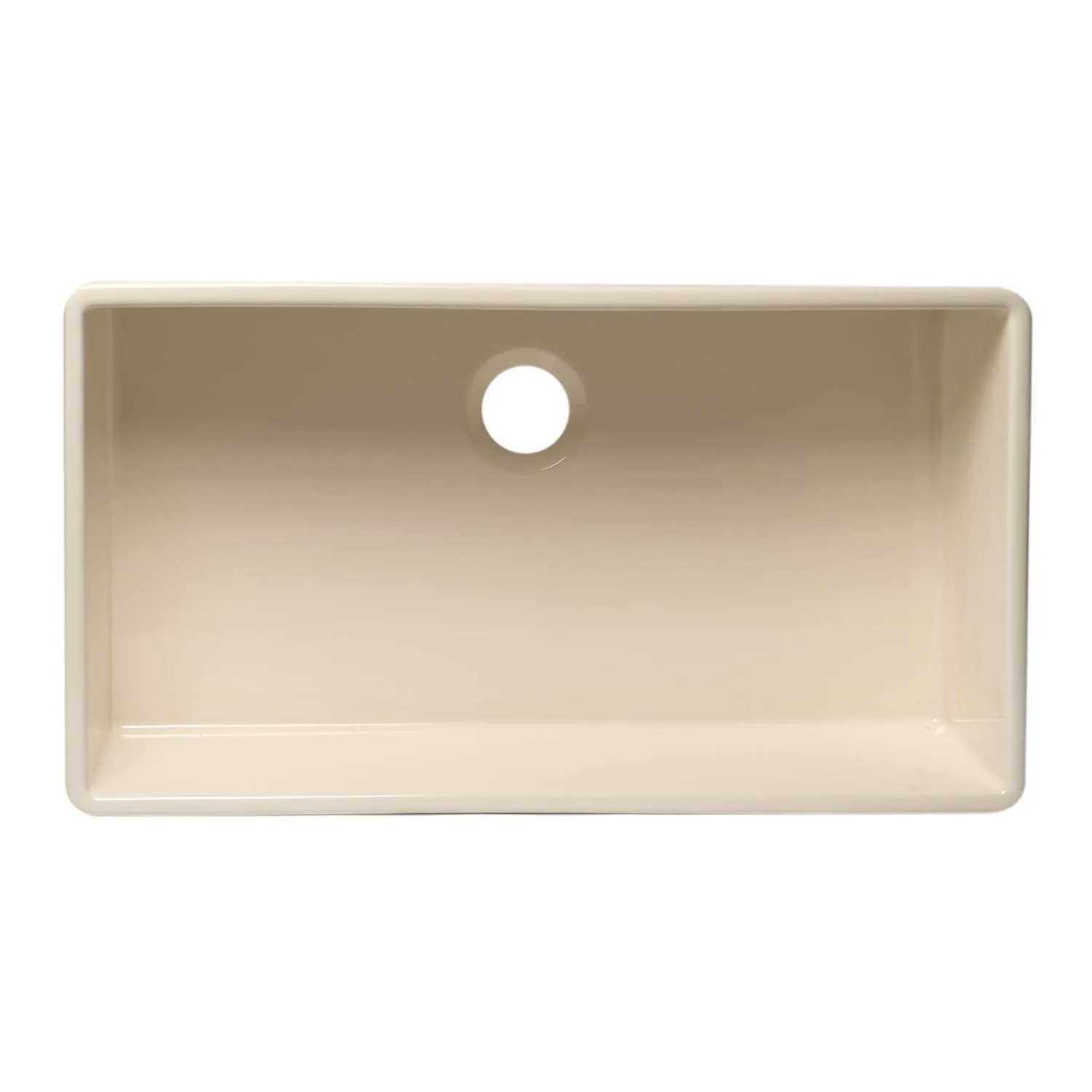 ALFI AB536 36 inch Smooth Single Bowl Fireclay Farm Kitchen Sink - image 5