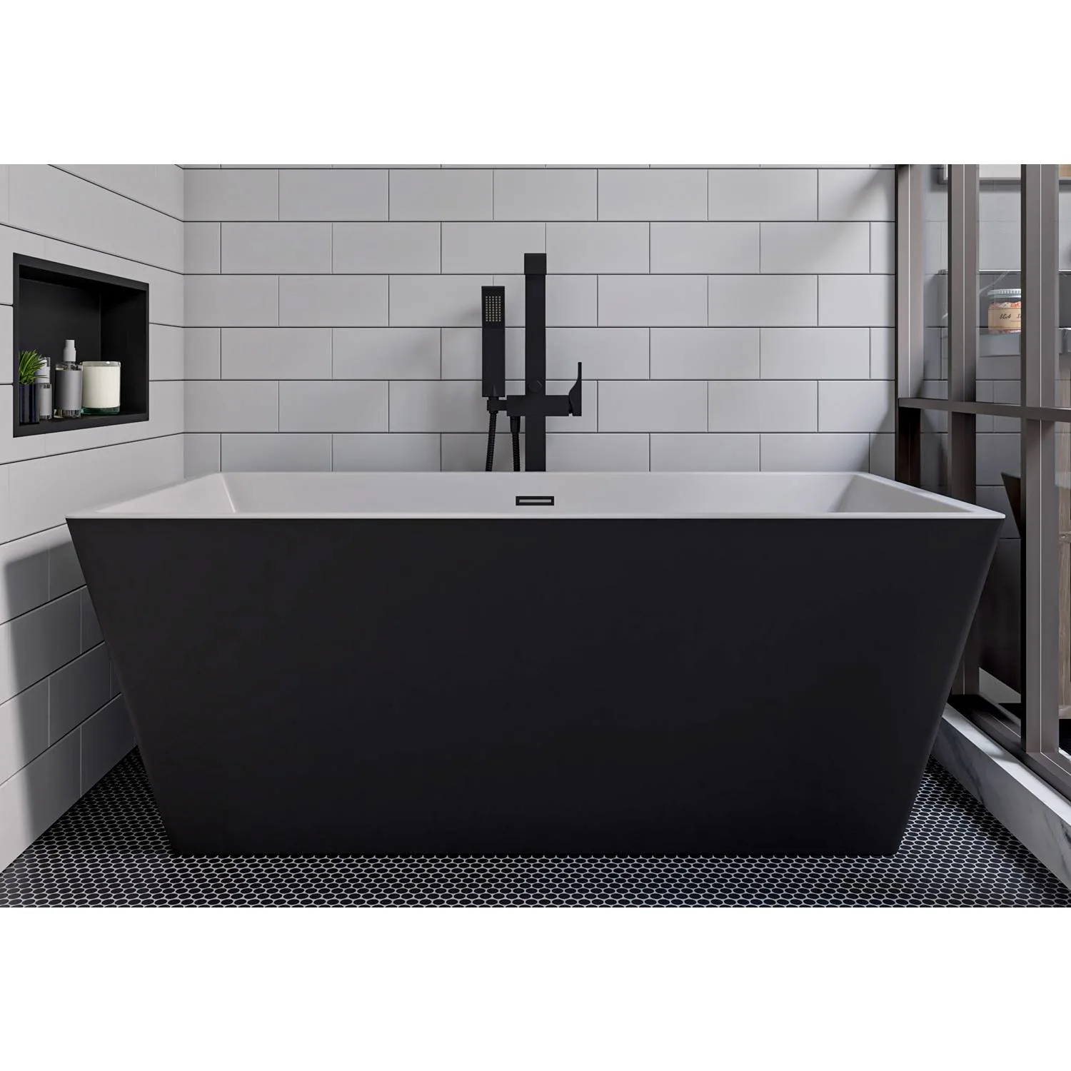 ALFI AB2180 Single Lever Floor Mounted Tub Filler - image 9