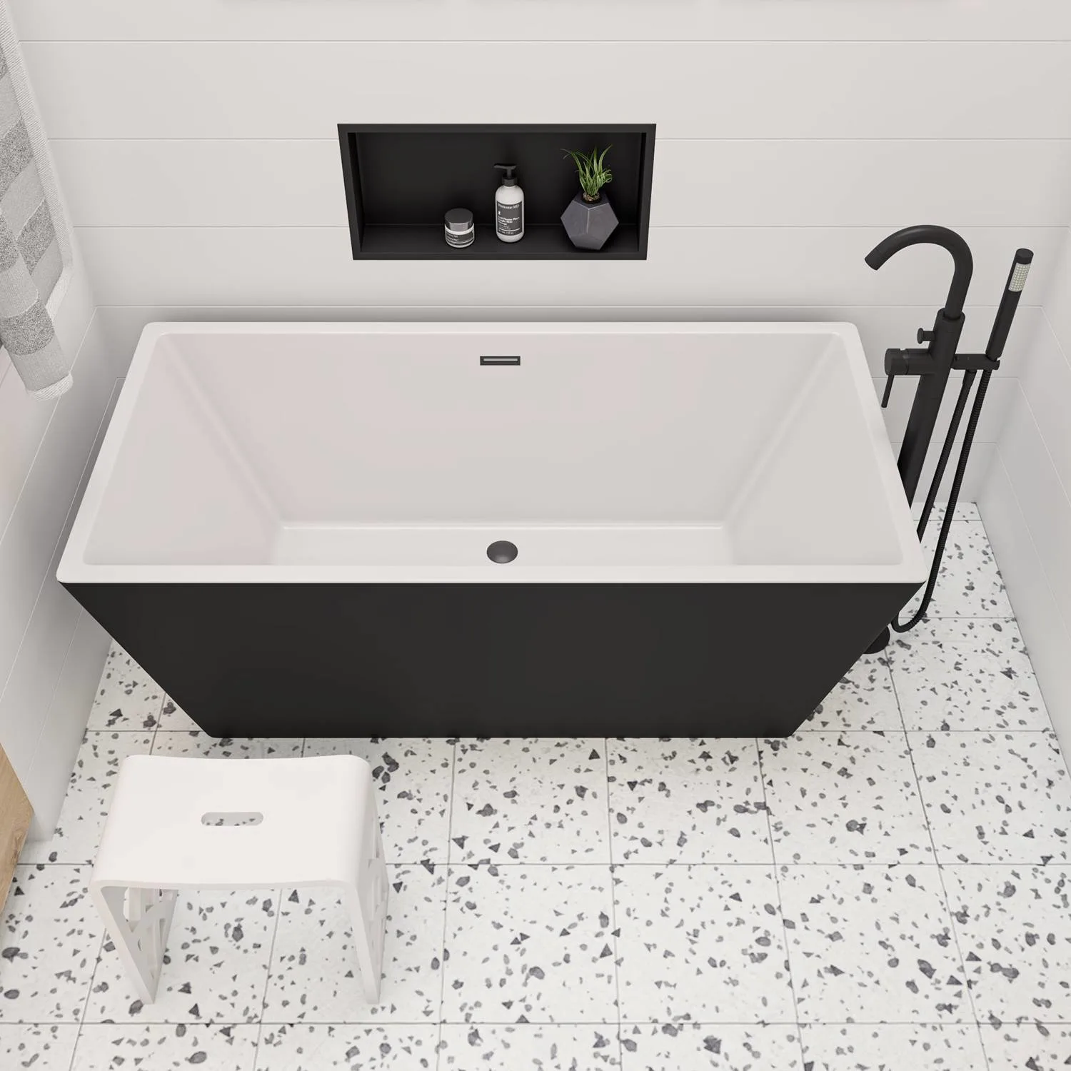 ALFI AB2534 Single Lever Floor Mounted Tub Filler - image 7