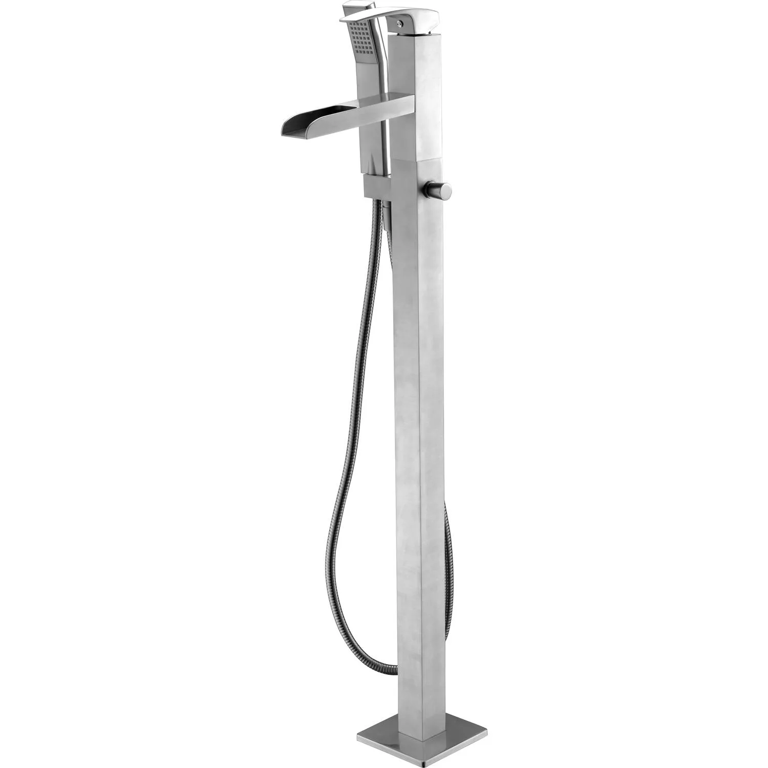 ALFI AB2843 Single Hole Floor Mounted Waterfall Tub Filler