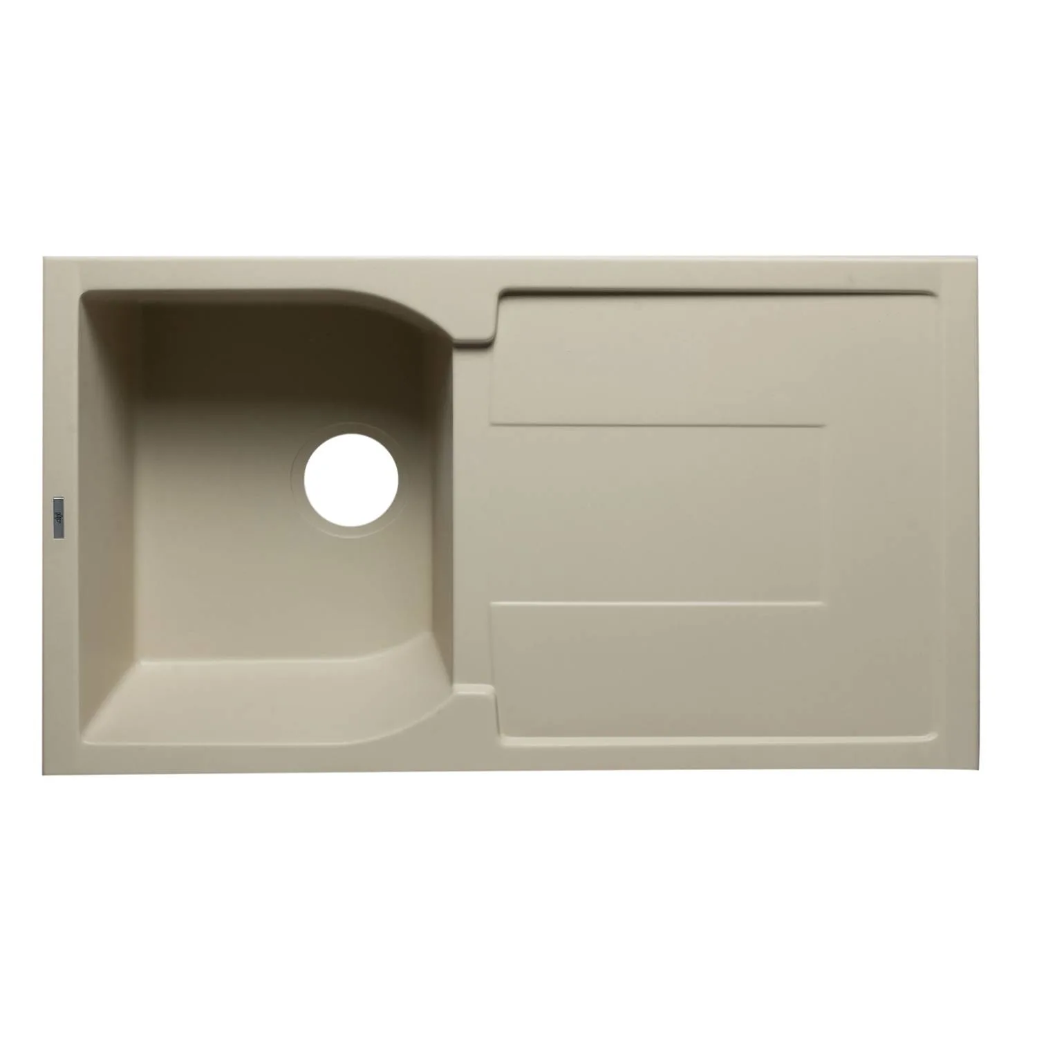 ALFI AB1620DI 34 inch Single Bowl Granite Kitchen Sink With Drainboard - image 4