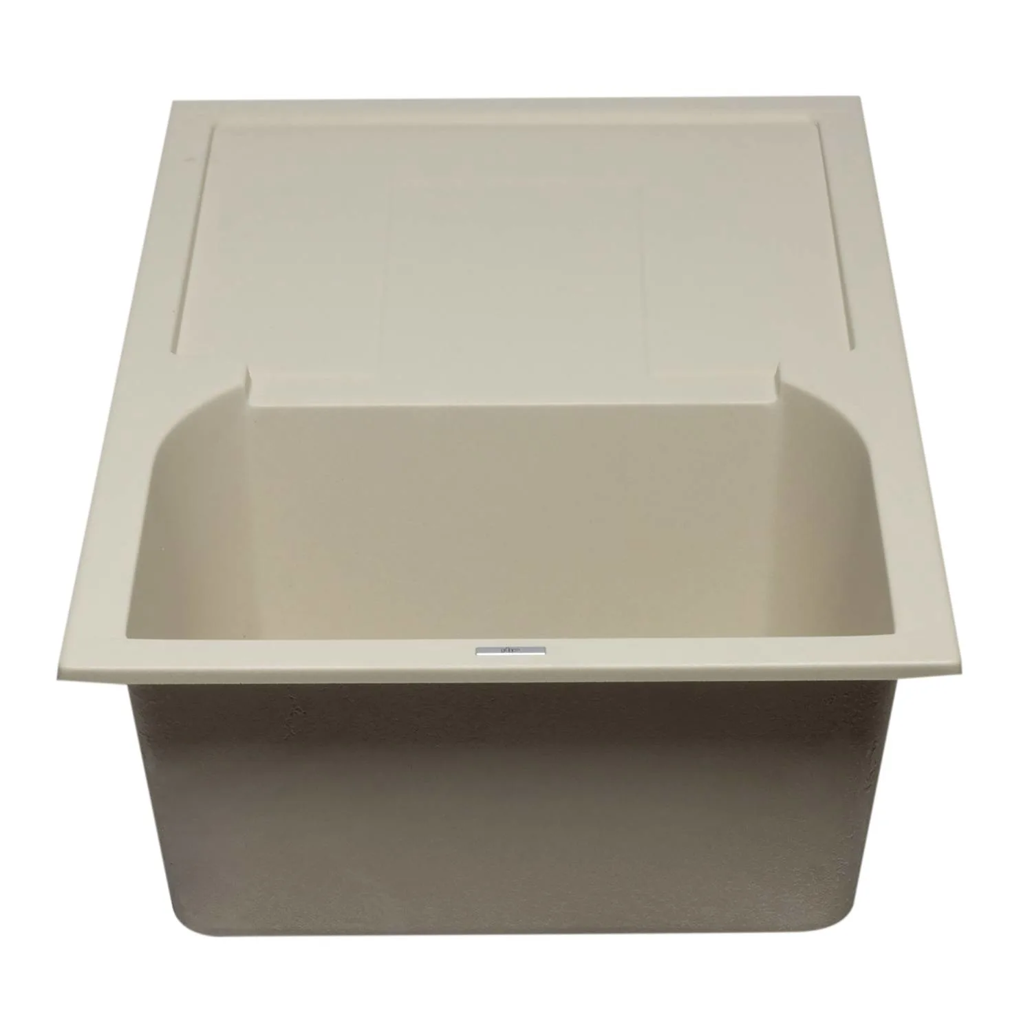 ALFI AB1620DI 34 inch Single Bowl Granite Kitchen Sink With Drainboard - image 5