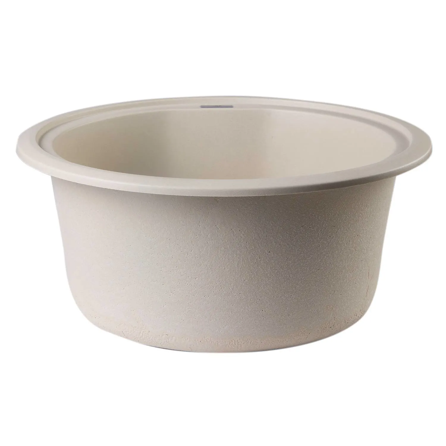 ALFI AB1717UM 17 inch Round Granite Undermount Prep Kitchen Sink - image 3