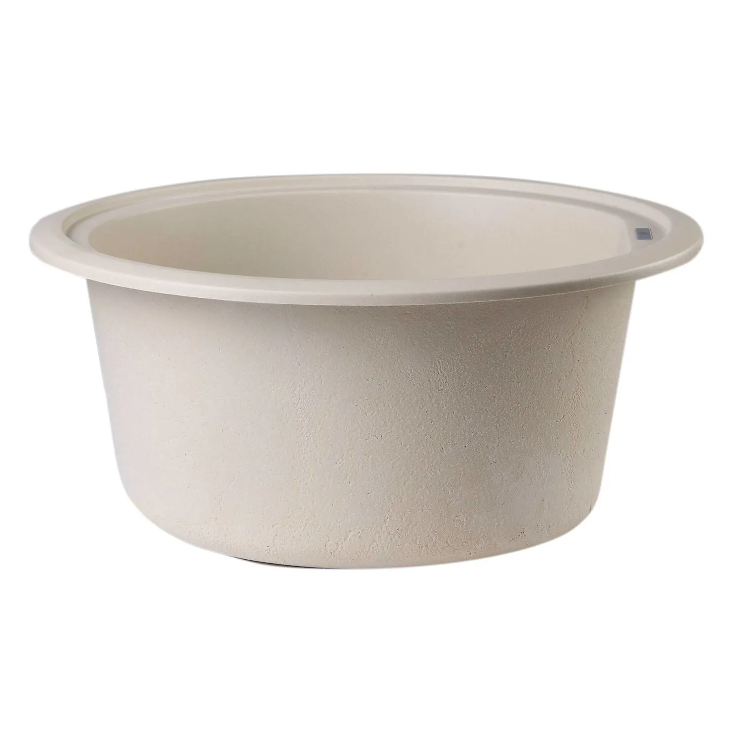 ALFI AB1717UM 17 inch Round Granite Undermount Prep Kitchen Sink - image 5