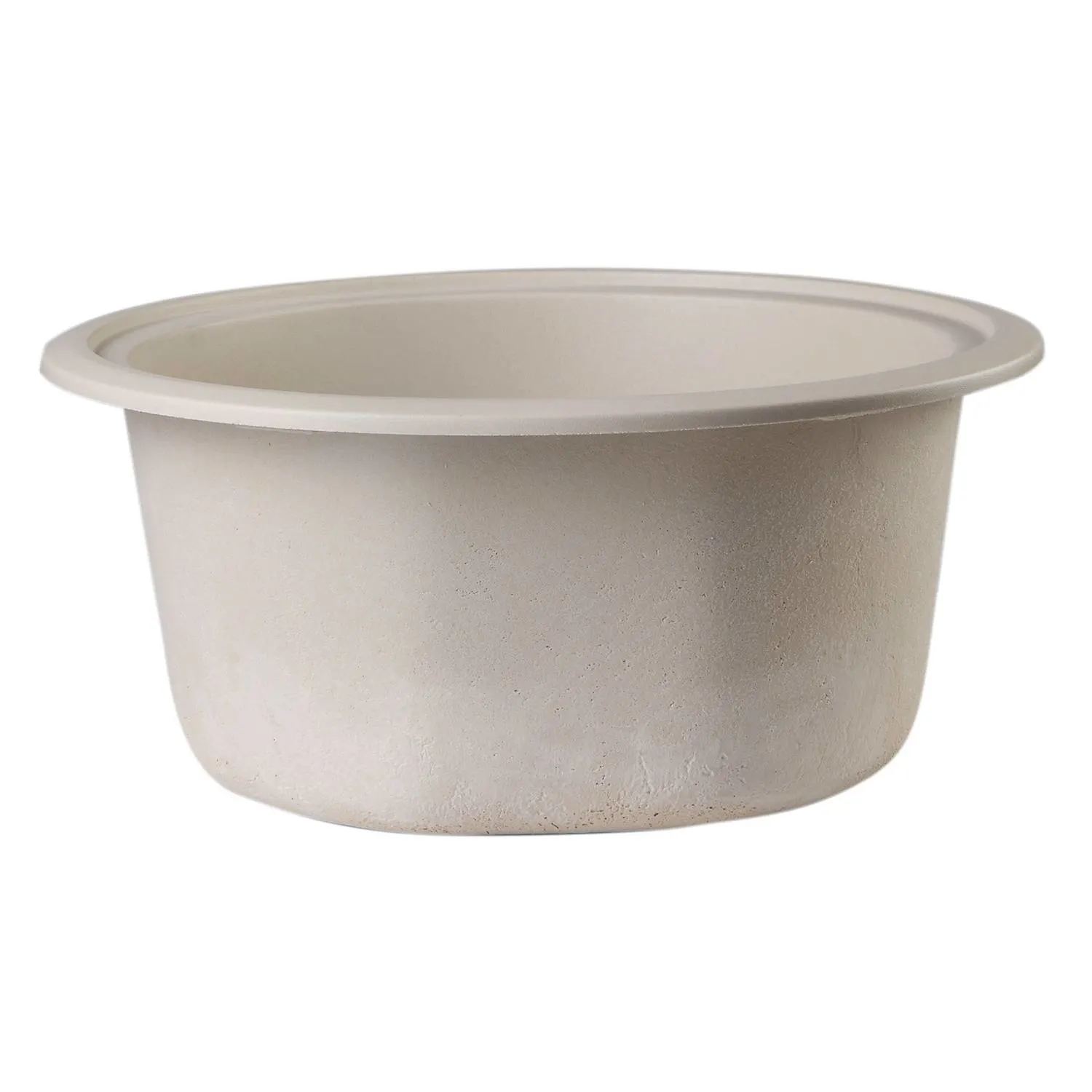 ALFI AB1717UM 17 inch Round Granite Undermount Prep Kitchen Sink