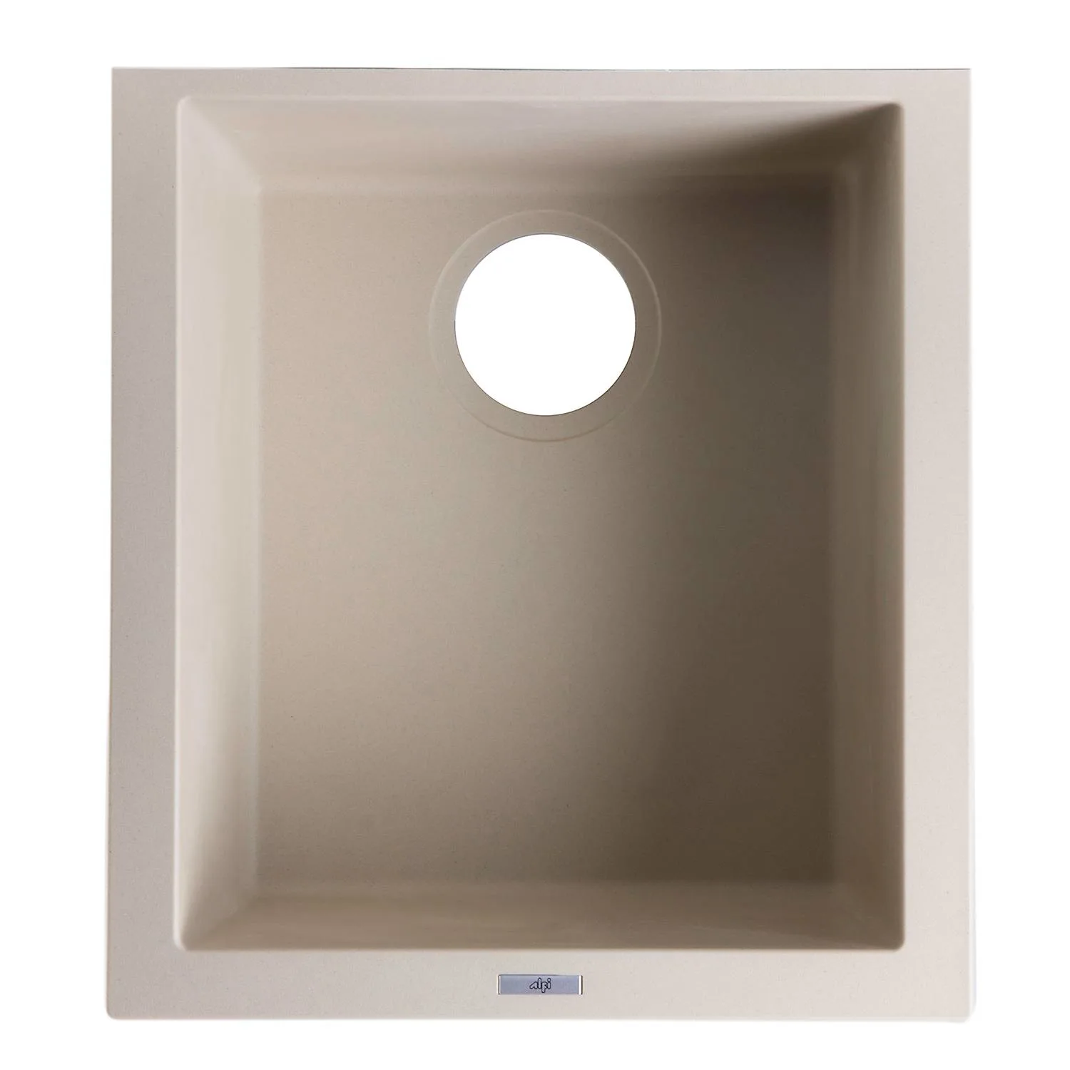 ALFI AB1720UM 17 inch Rectangular Granite Undermount Prep Kitchen Sink - image 3