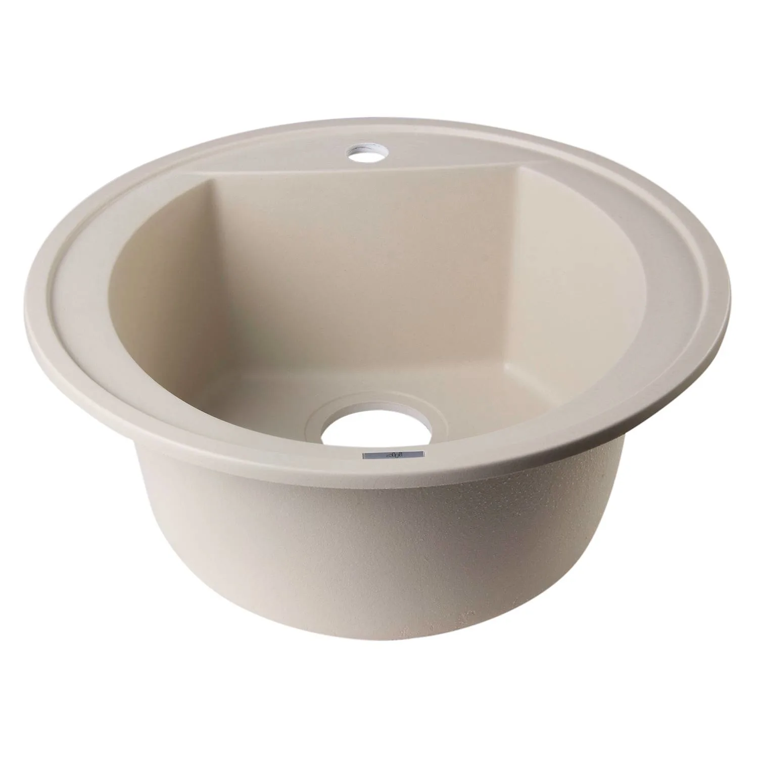 ALFI AB2020DI 20 inch Round Granite Drop-in Prep Kitchen Sink - image 3