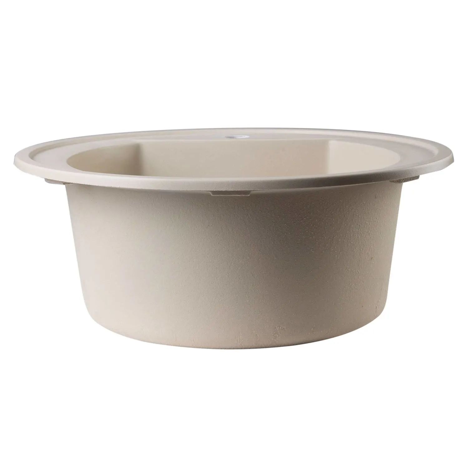 ALFI AB2020DI 20 inch Round Granite Drop-in Prep Kitchen Sink - image 5