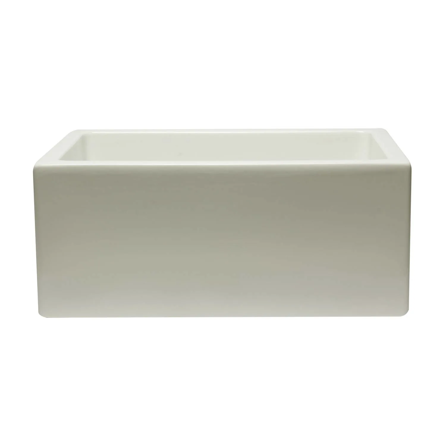ALFI AB2418HS 24 in Reversible Single Bowl Fireclay Farm Kitchen Sink - image 4