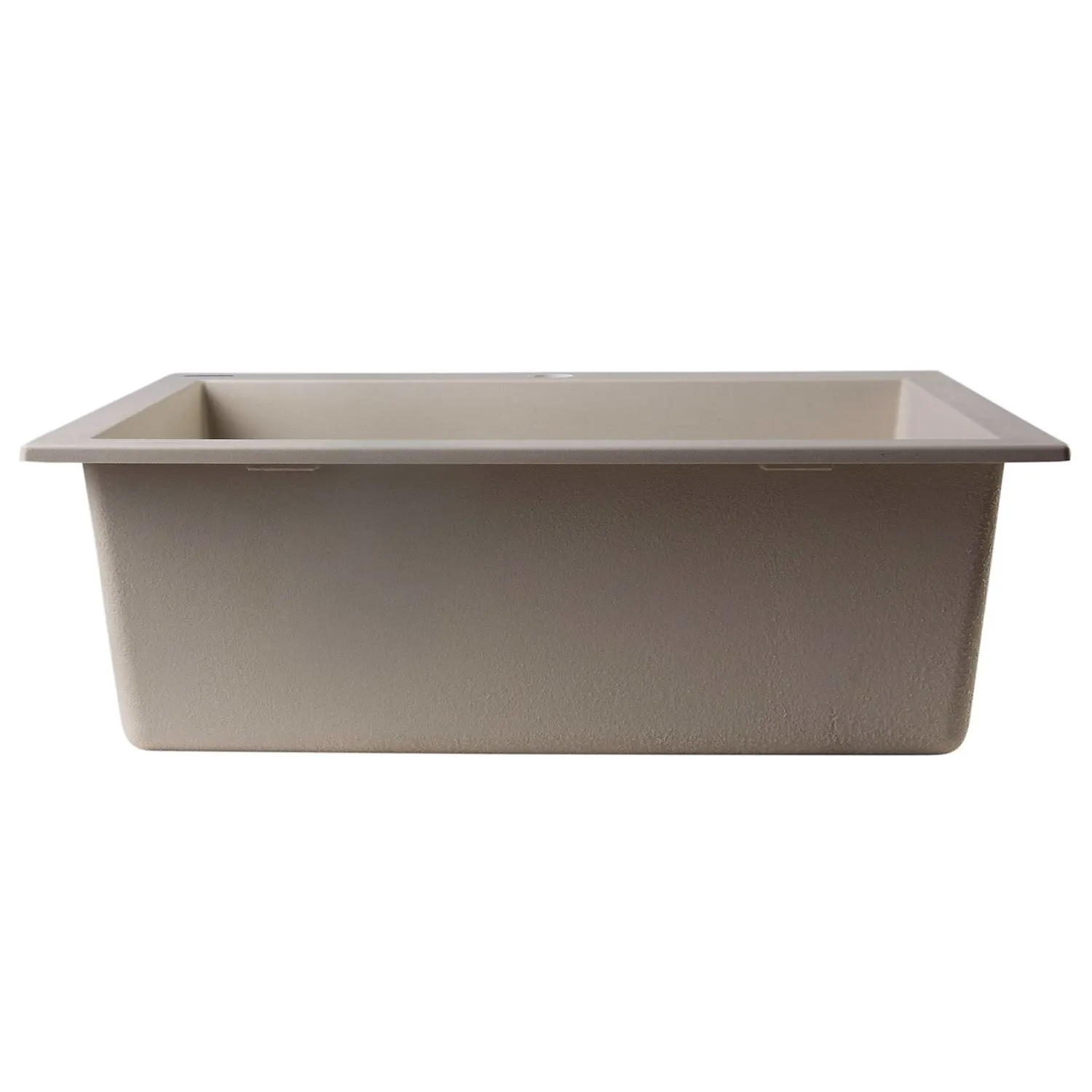ALFI AB2420DI 24 inch Single Bowl Granite Drop-in Kitchen Sink - image 3