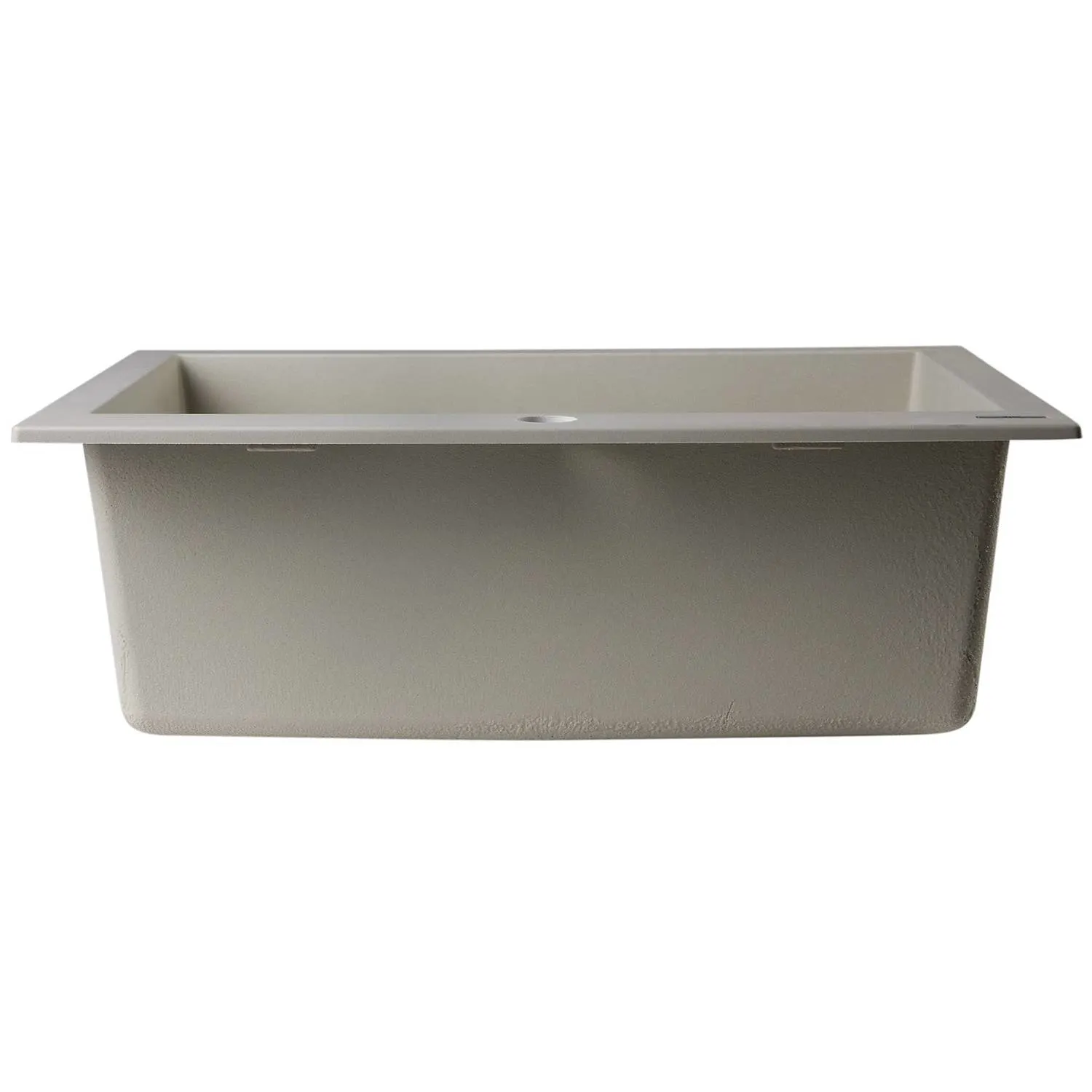 ALFI AB2420DI 24 inch Single Bowl Granite Drop-in Kitchen Sink - image 4
