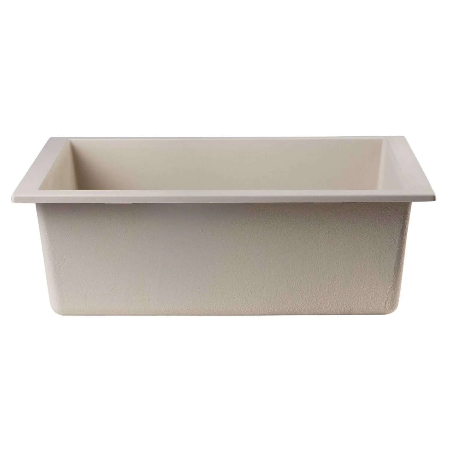 ALFI AB2420UM 24 inch Single Bowl Granite Undermount Kitchen Sink - image 3