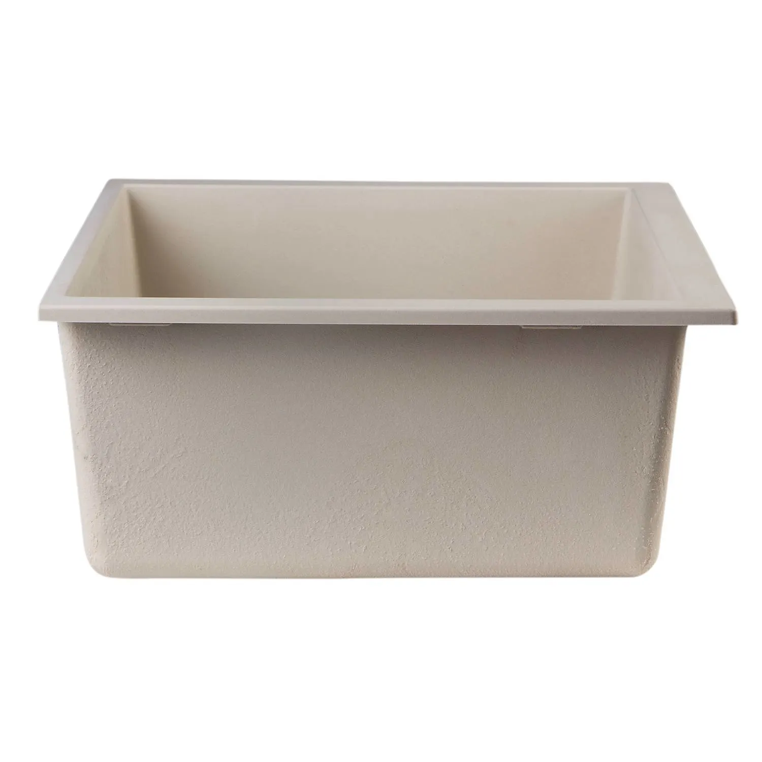 ALFI AB2420UM 24 inch Single Bowl Granite Undermount Kitchen Sink