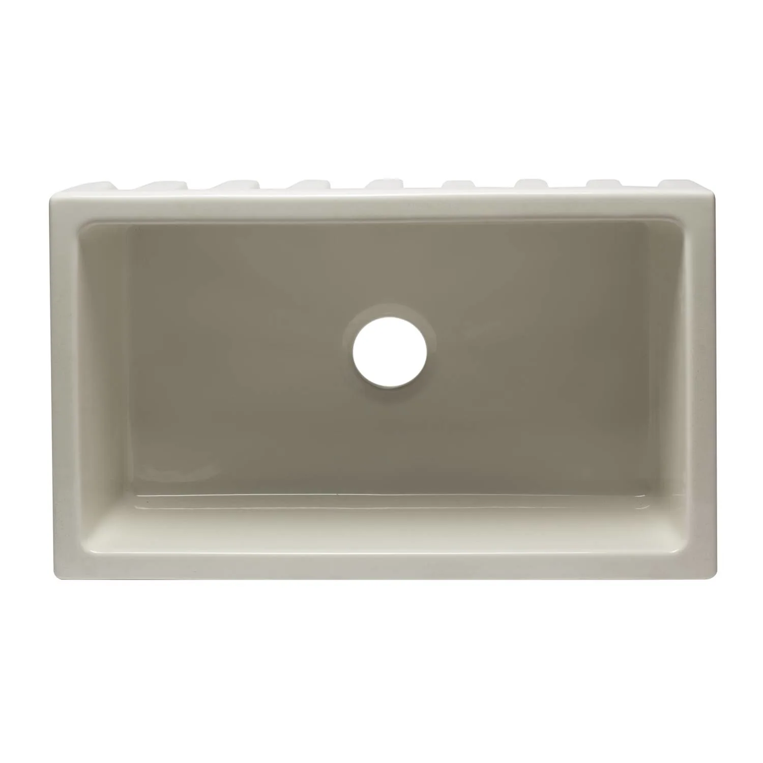 ALFI AB3018HS 30 in Reversible Single Bowl Fireclay Farm Kitchen Sink - image 5