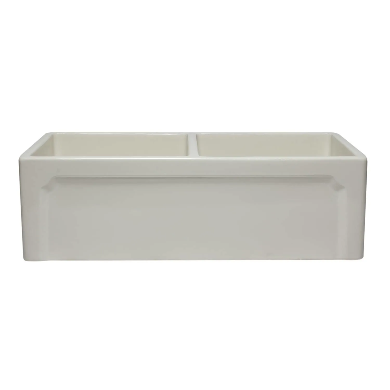 ALFI AB3318DB 33 in Reversible Double Bowl Fireclay Farm Kitchen Sink - image 7
