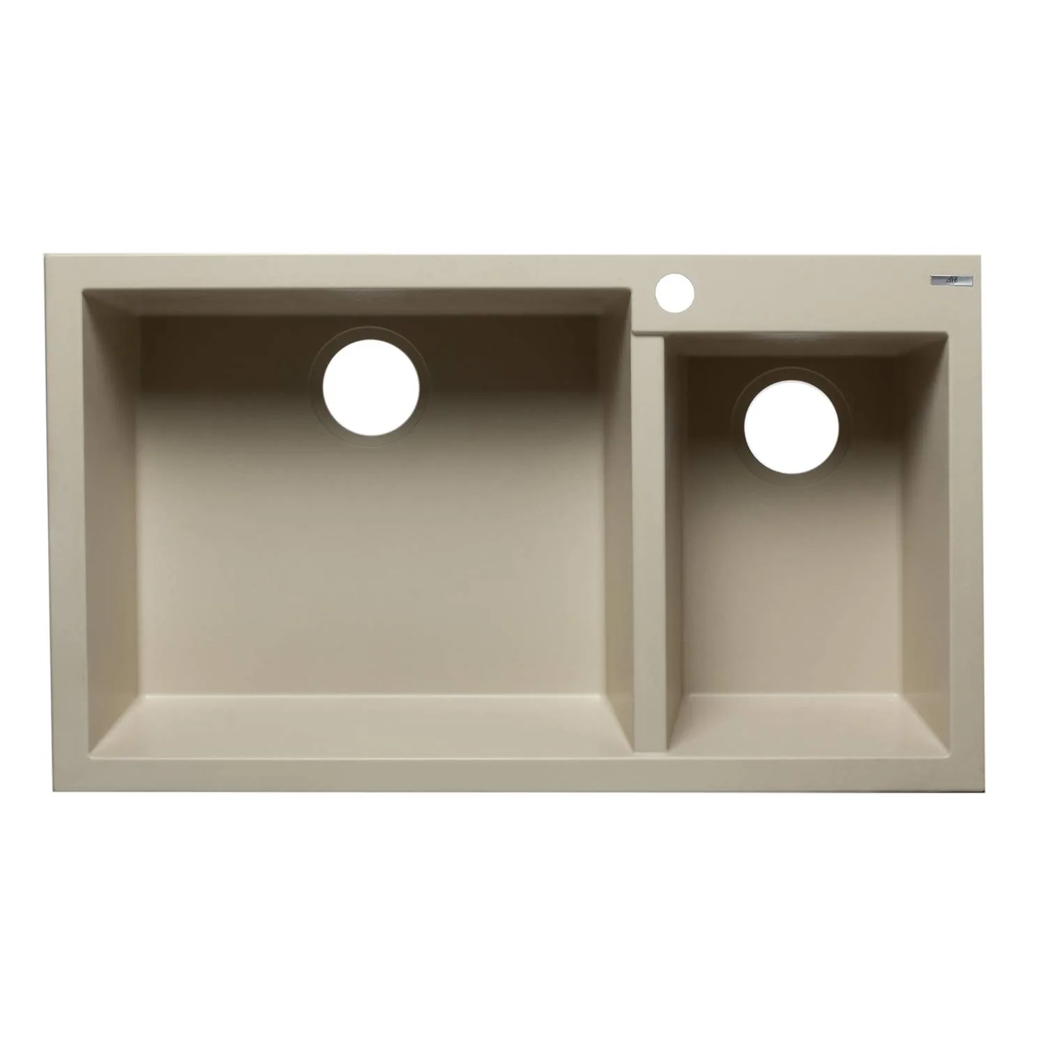 ALFI AB3319DI 34 inch Double Bowl Granite Drop-in Kitchen Sink - image 3