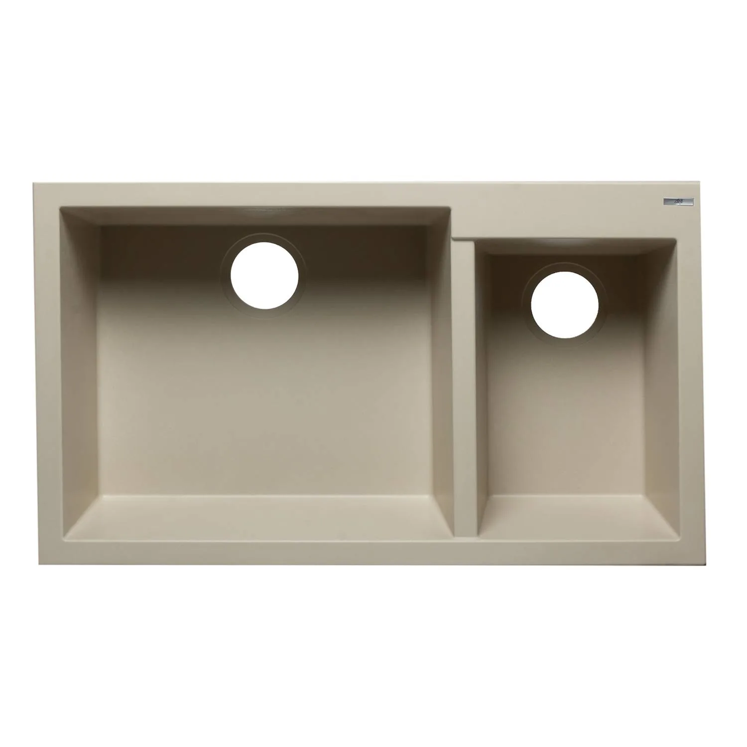 ALFI AB3319UM 34 inch Double Bowl Granite Undermount Kitchen Sink - image 5