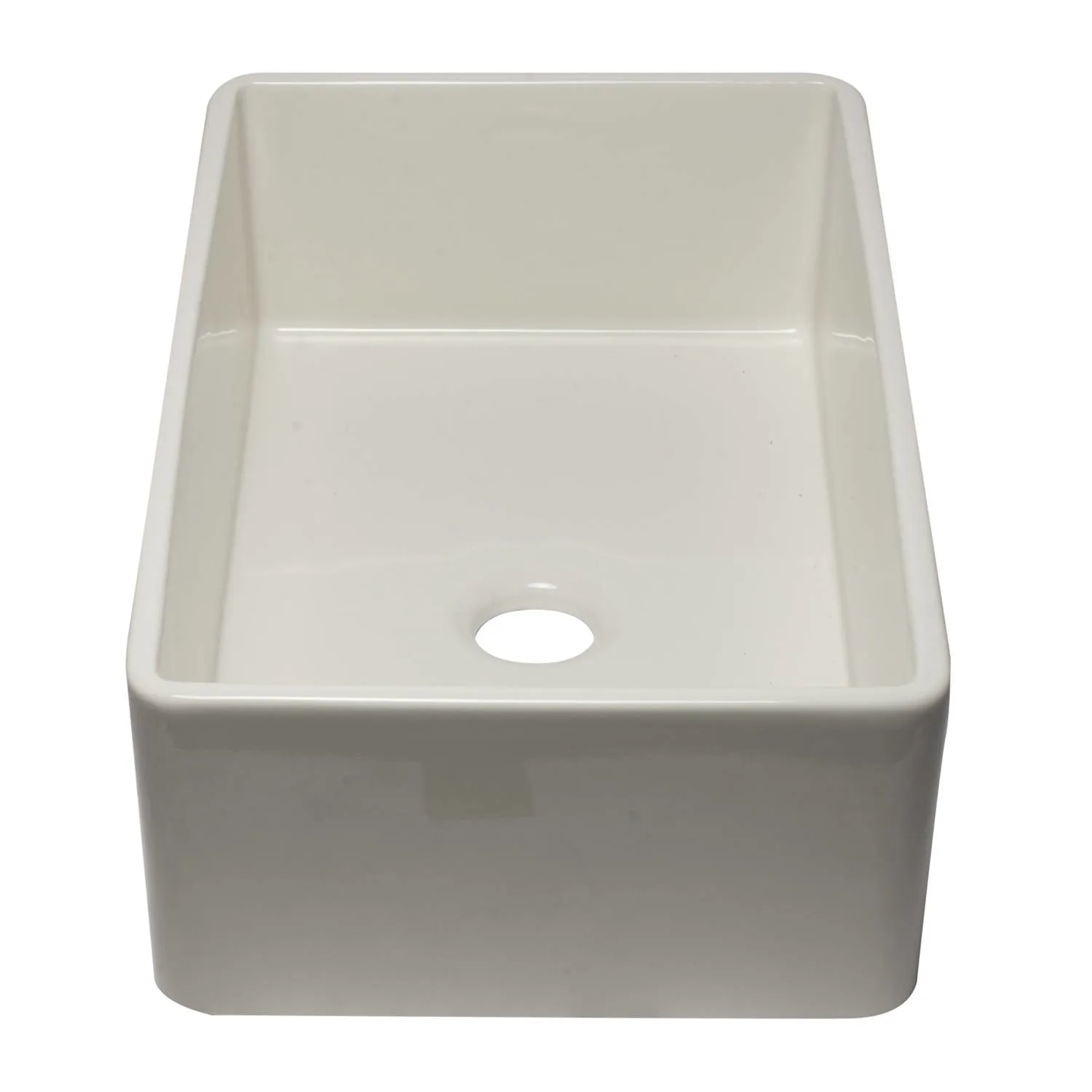 ALFI AB3320SB 33 inch Reversible Fireclay Farm Kitchen Sink - image 5