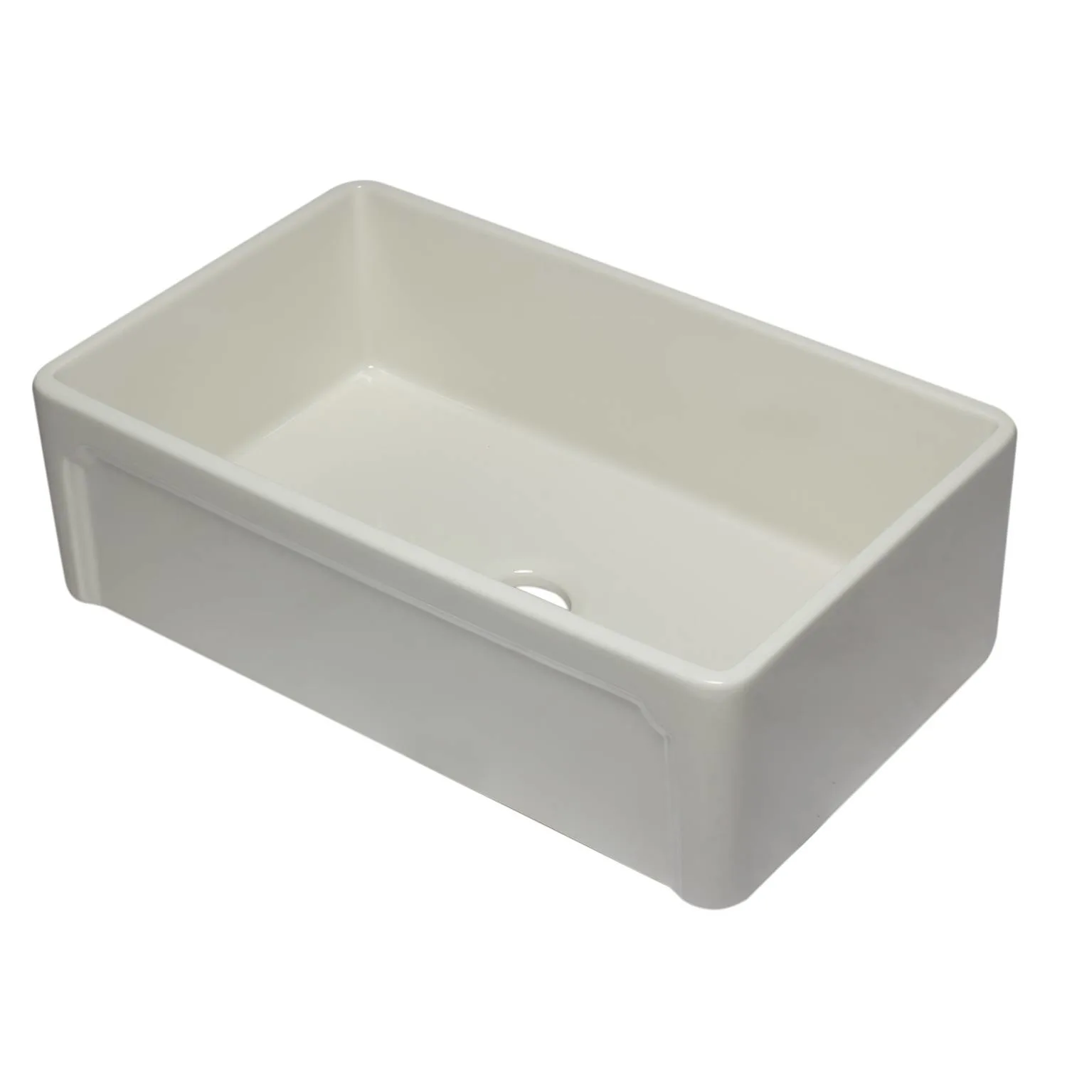ALFI AB3320SB 33 inch Reversible Fireclay Farm Kitchen Sink - image 6