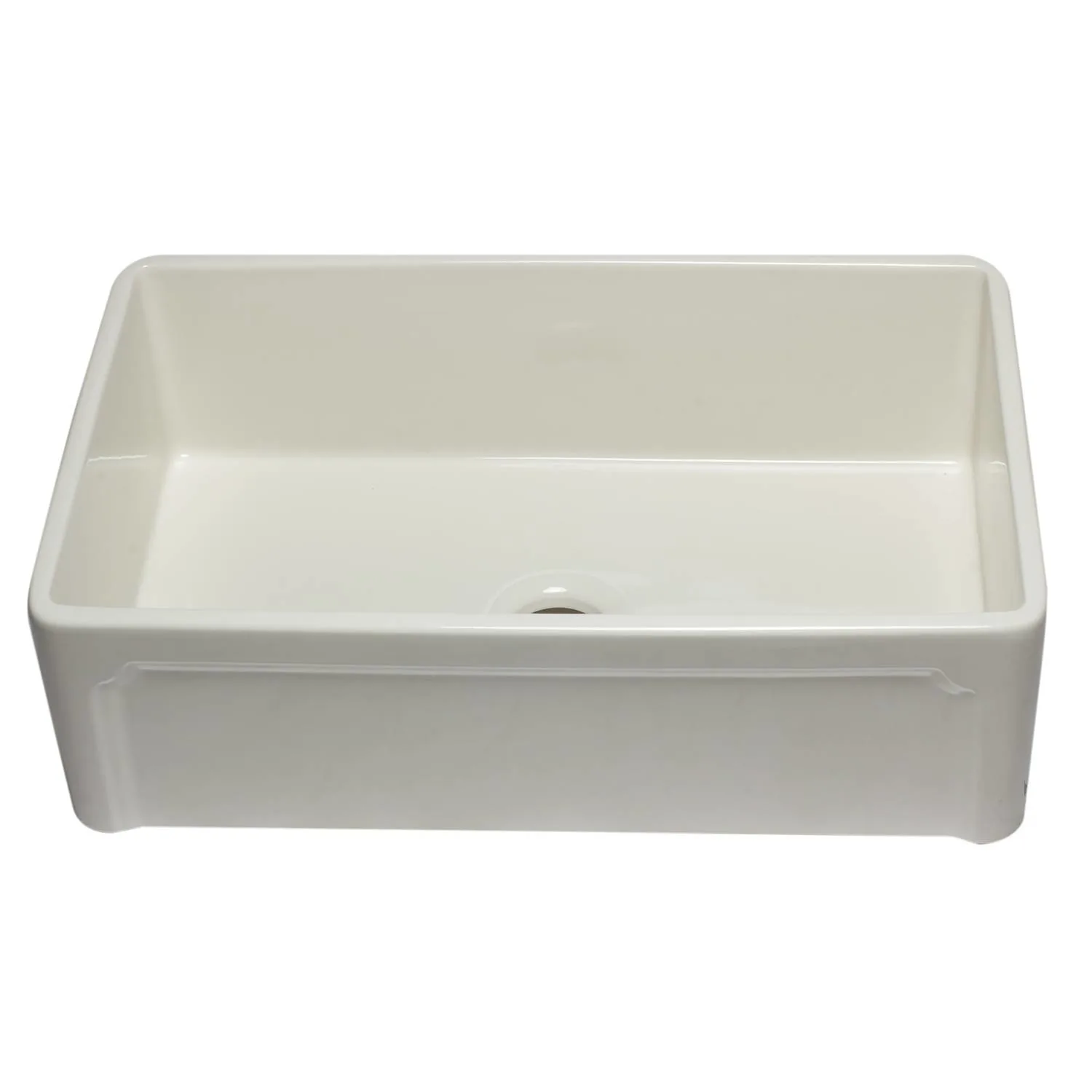 ALFI AB3320SB 33 inch Reversible Fireclay Farm Kitchen Sink - image 8
