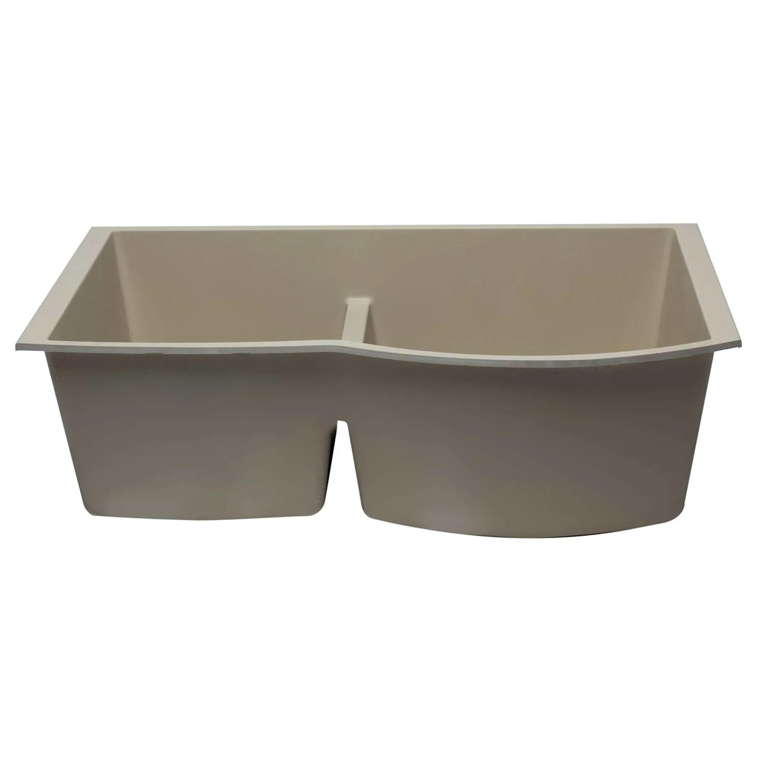 ALFI AB3320UM 33 inch Double Bowl Granite Undermount Kitchen Sink - image 1