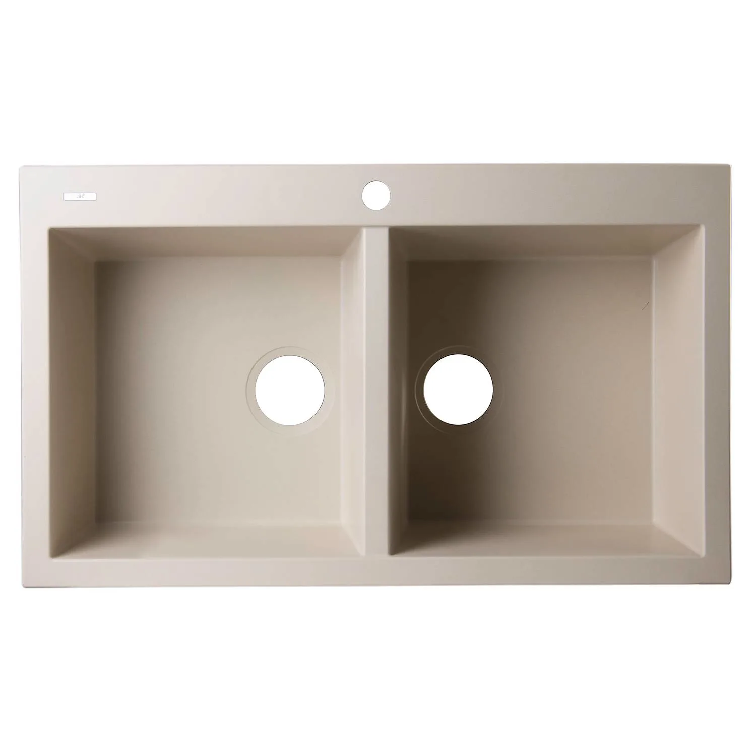 ALFI AB3420DI 34 inch Double Bowl Granite Drop-in Kitchen Sink - image 5