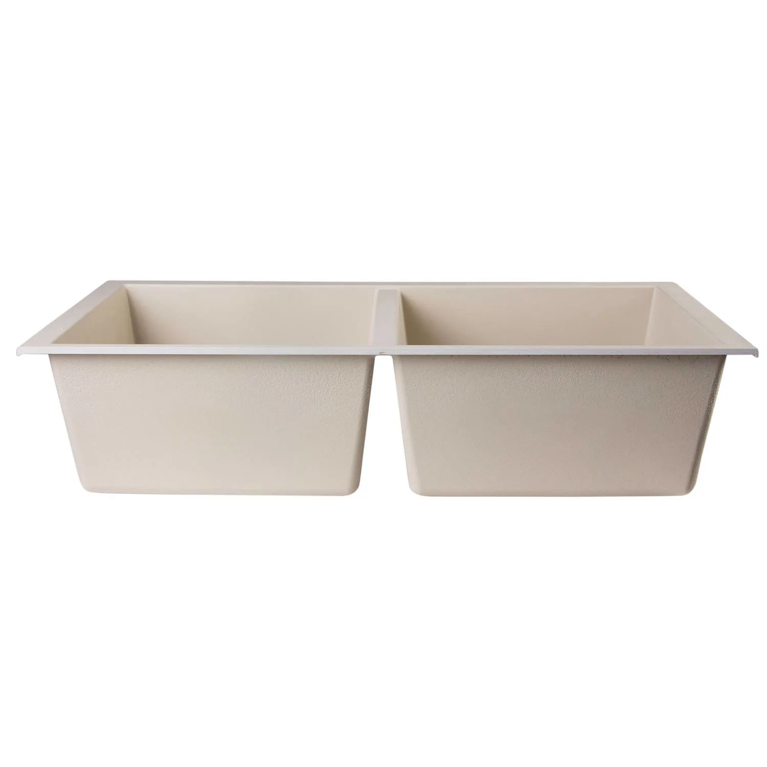 ALFI AB3420UM 34 inch Double Bowl Granite Undermount Kitchen Sink - image 5