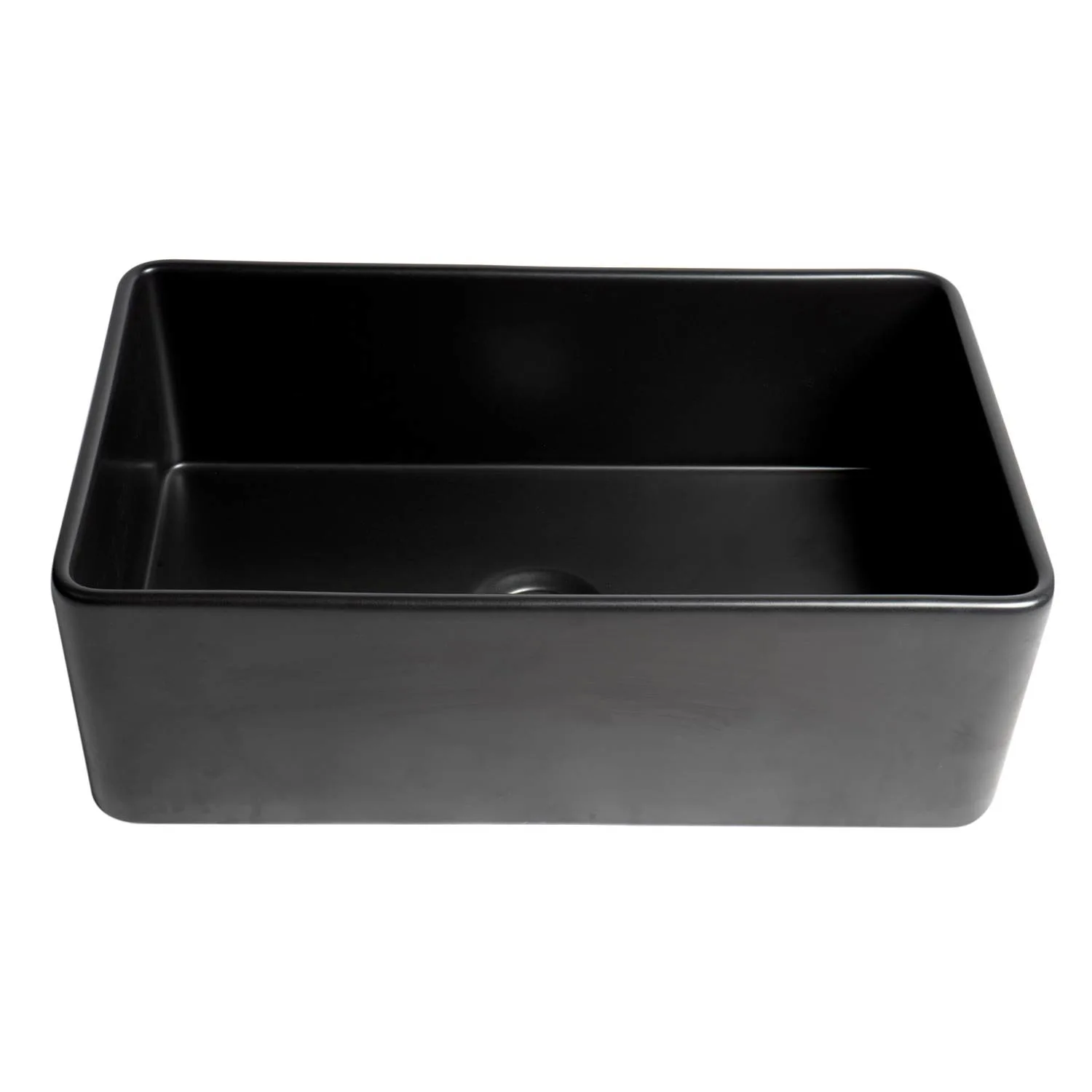 ALFI ABF3018 30 inch Smooth Single Bowl Fireclay Farm Kitchen Sink - image 2