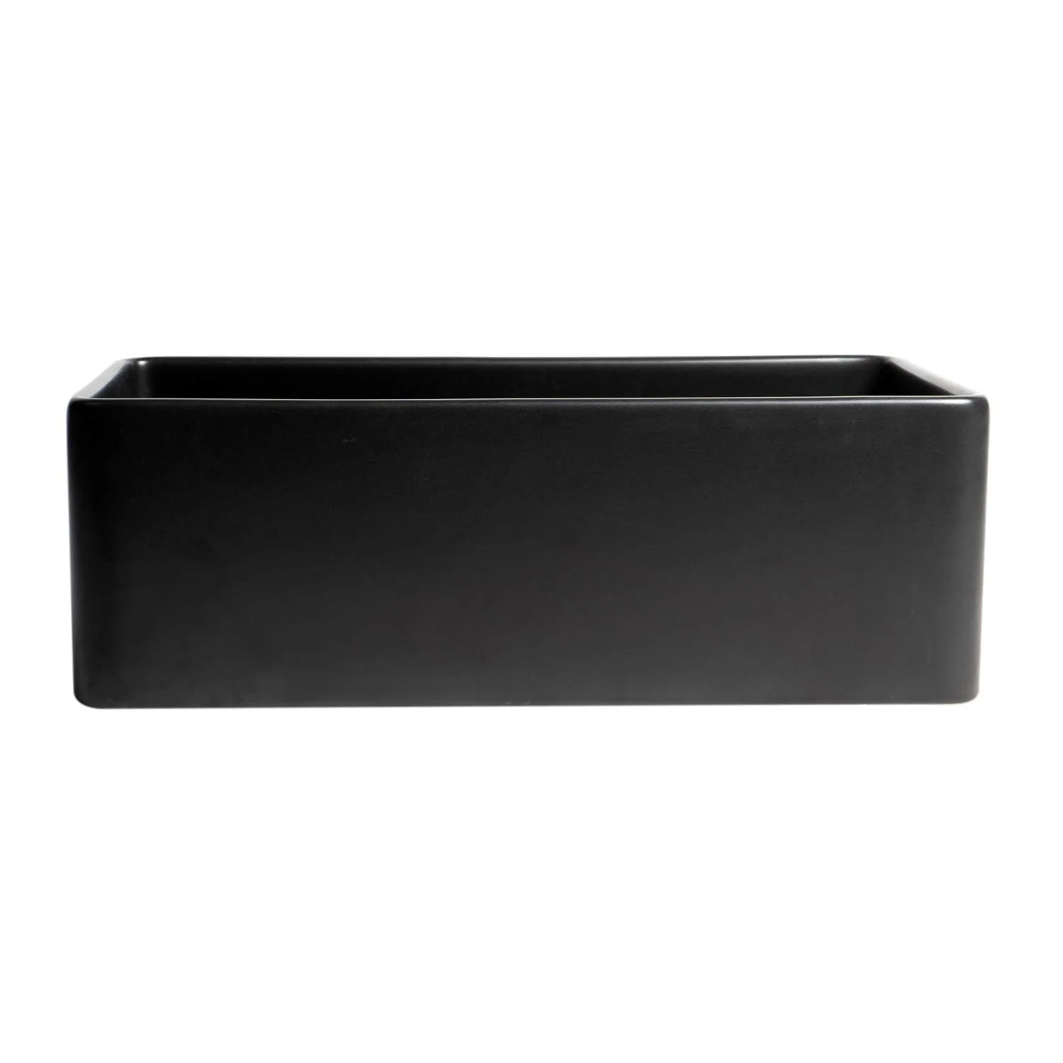 ALFI ABF3018 30 inch Smooth Single Bowl Fireclay Farm Kitchen Sink - image 3