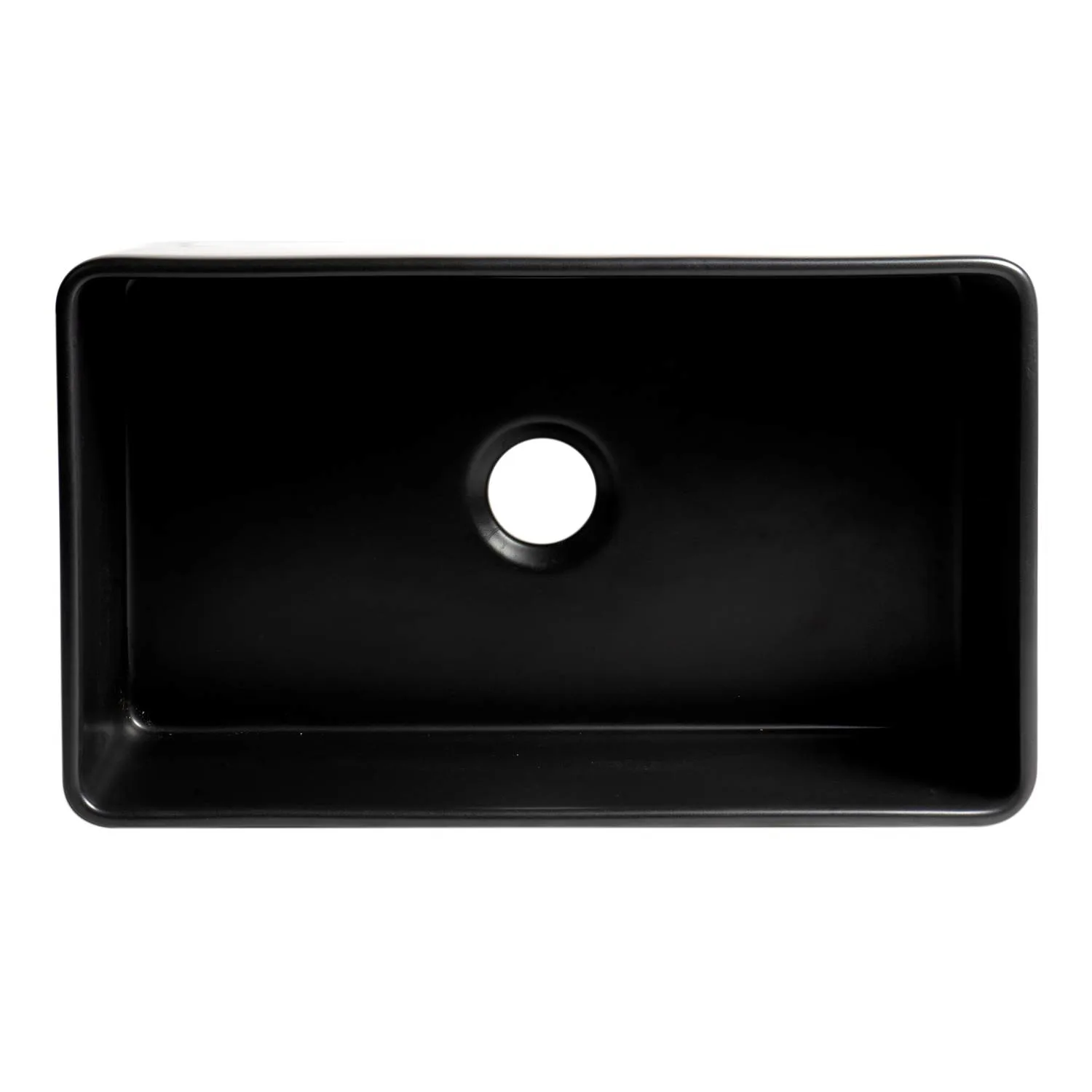 ALFI ABF3018 30 inch Smooth Single Bowl Fireclay Farm Kitchen Sink - image 4