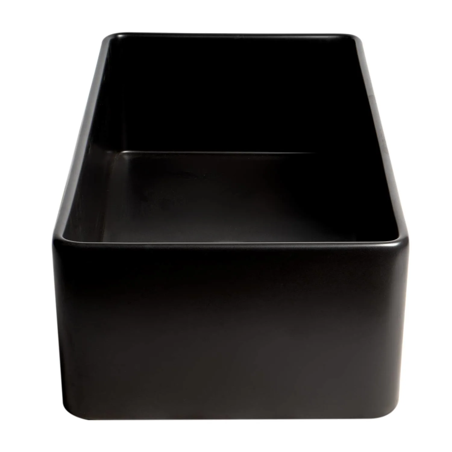 ALFI ABF3618 36 inch Smooth Single Bowl Fireclay Farm Kitchen Sink - image 2