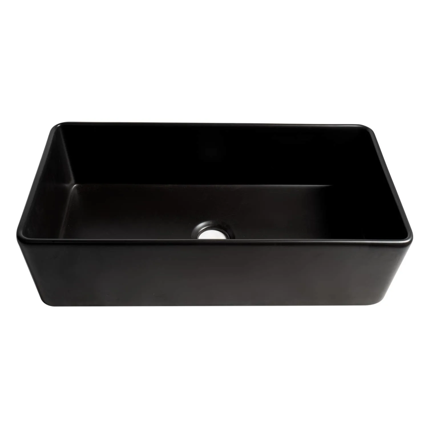 ALFI ABF3618 36 inch Smooth Single Bowl Fireclay Farm Kitchen Sink - image 4